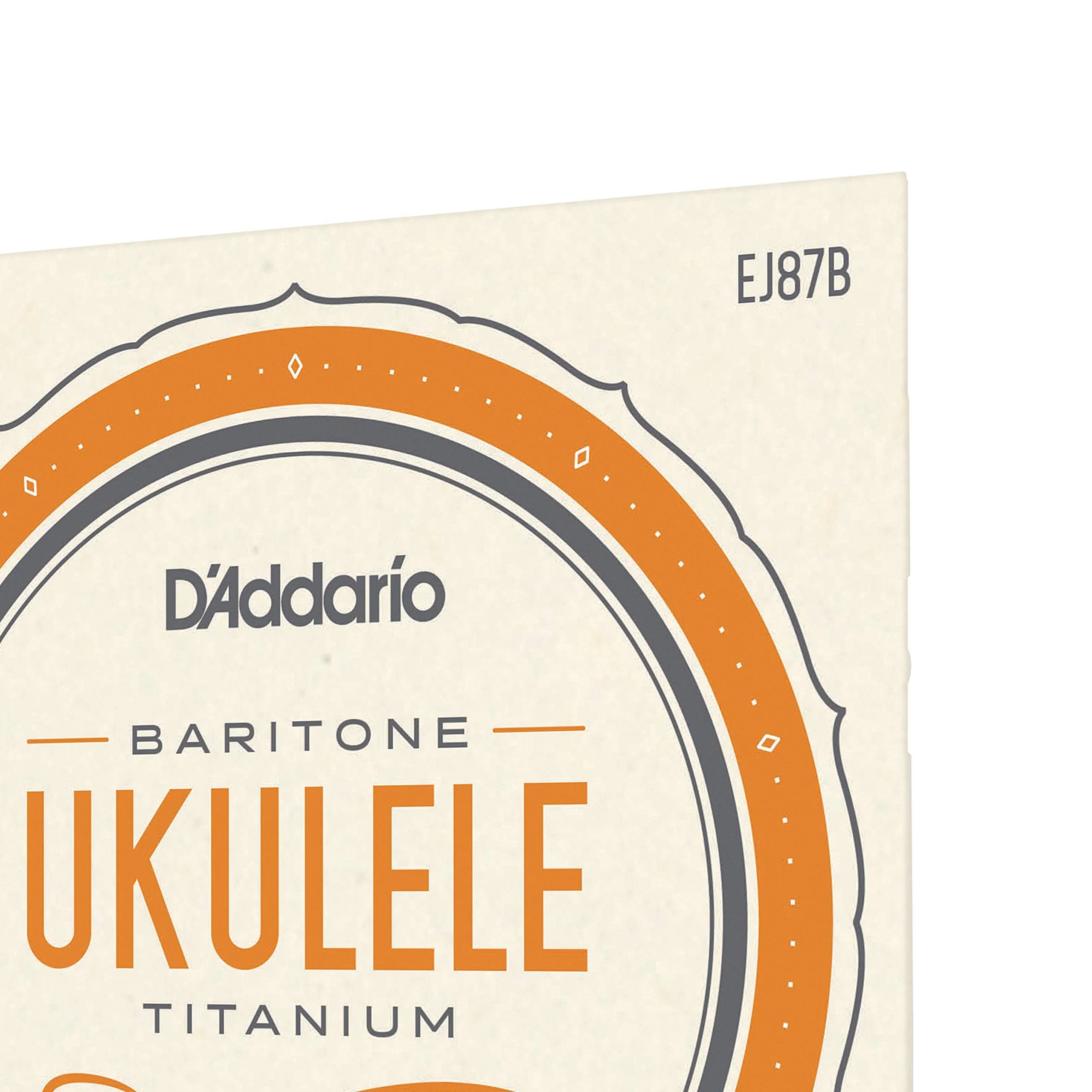 D'Addario EJ87B Titanium Ukulele Strings, Baritone - Image 4