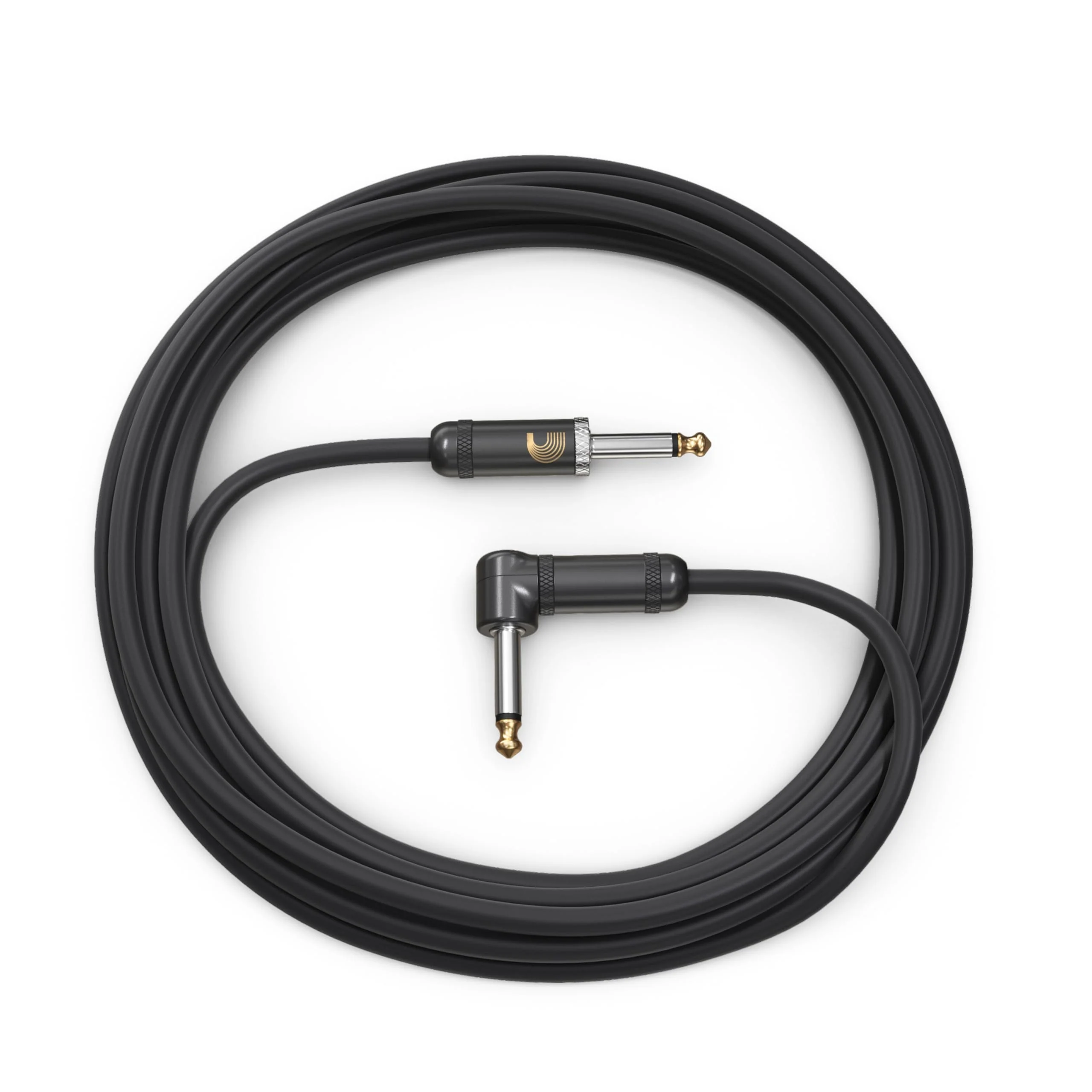 D'Addario Guitar Cable - Guitar Lead - Geo Tip for Secure Connection - 10 Feet/3.05 Meters - Straight End/Right Angle - 1 Pack Straight to Right Angle - Image 3