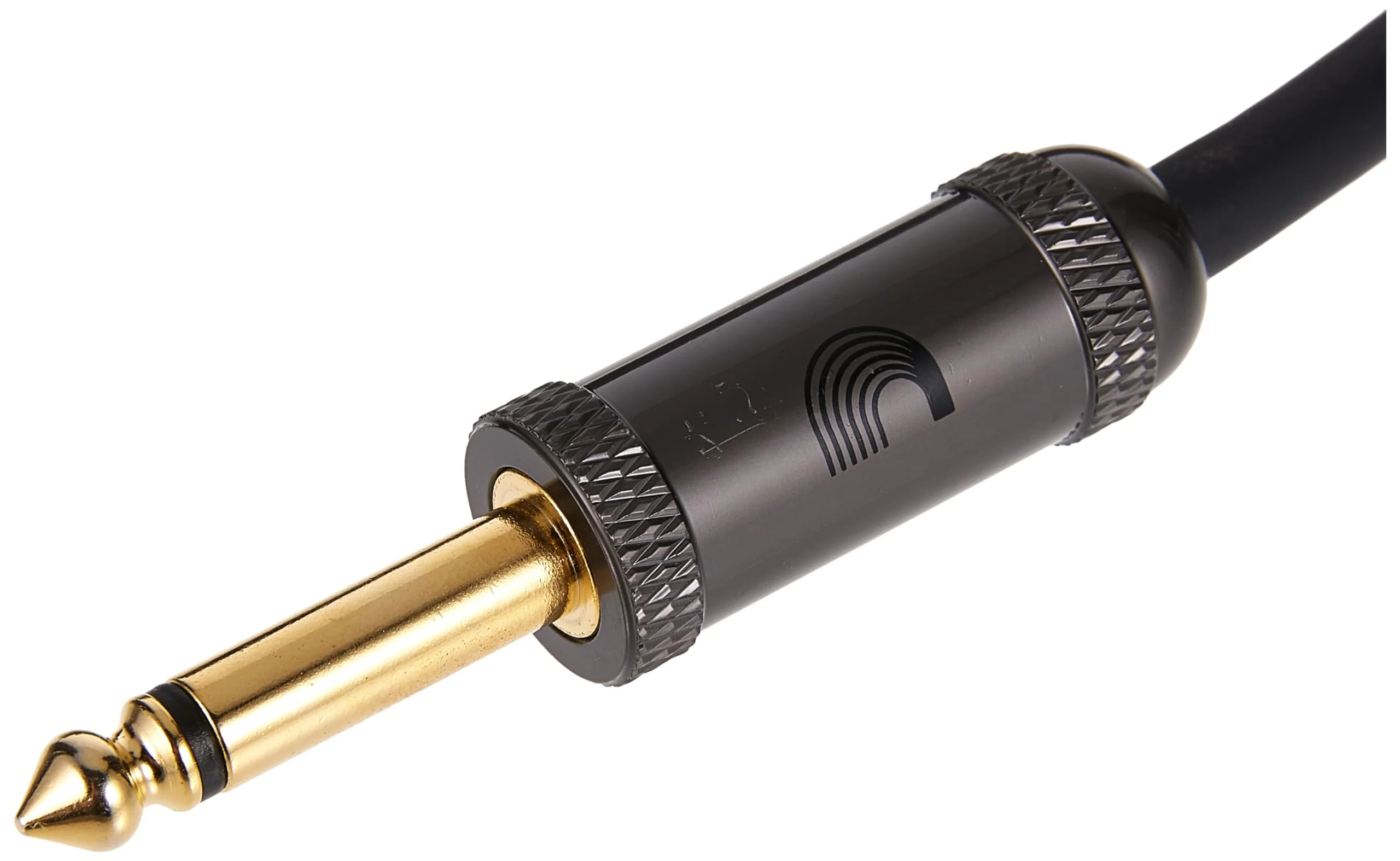 D'Addario Guitar Cable - Guitar Lead - Gold Plated - 1/4 Inch Male to 1/4 Inch Male - Circuit Breaker Cable - 10 Feet/3.05 Meters - Straight End/Right Angle - 1 Pack Right Angle - Image 5