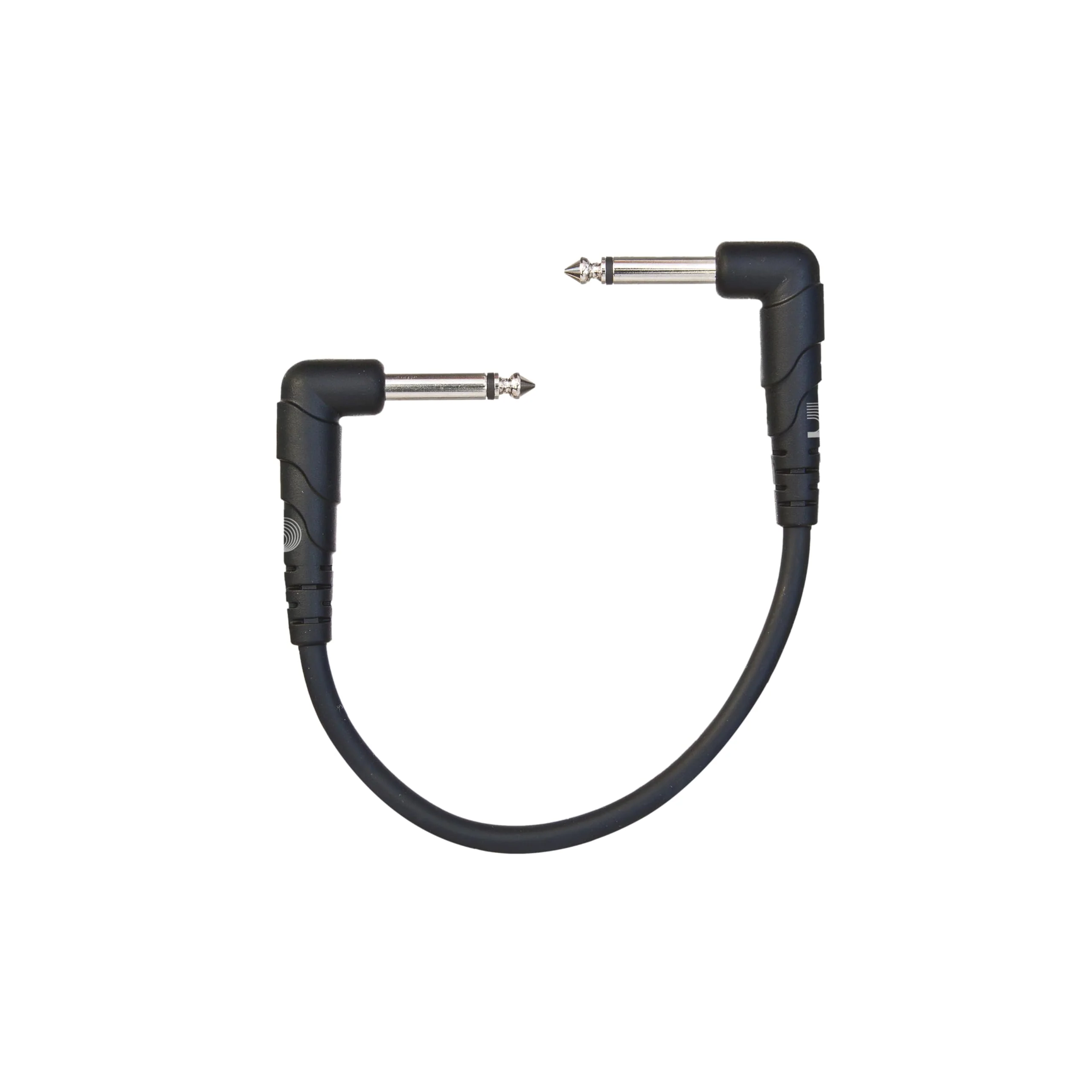 D'Addario Guitar Cable - Guitar Patch Cable - Instrument Cable - Guitar Accessories - Classic Series Cable - 0.5 Foot/152.4 MM - Right Angle - Dark Grey - 3 Pack 6 in 3-Pack Round - Right Angle - Image 6