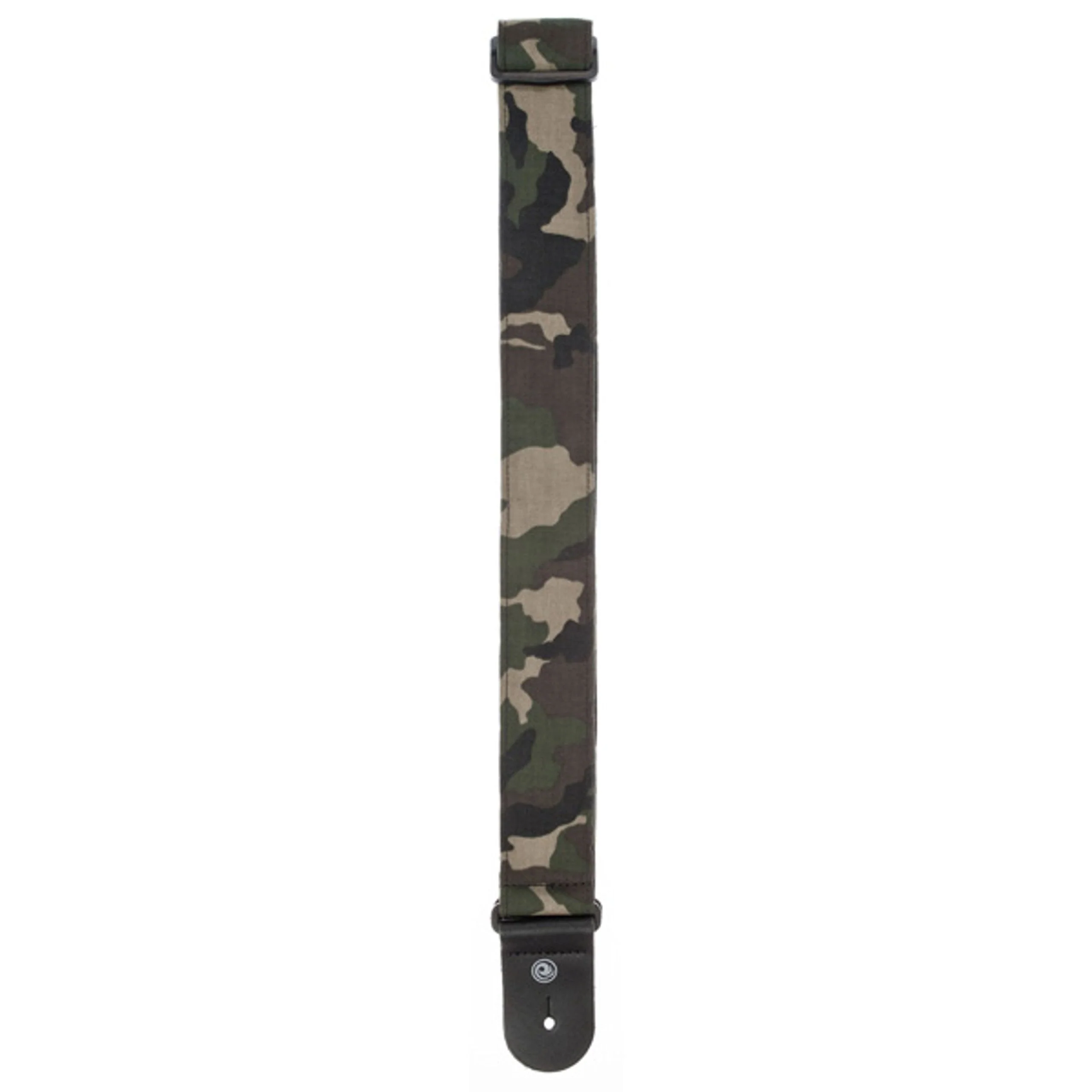D'Addario Guitar Strap, Camouflage, Leather, Adjustable from 35' to 59.5', One Size, 50G04 - Image 2