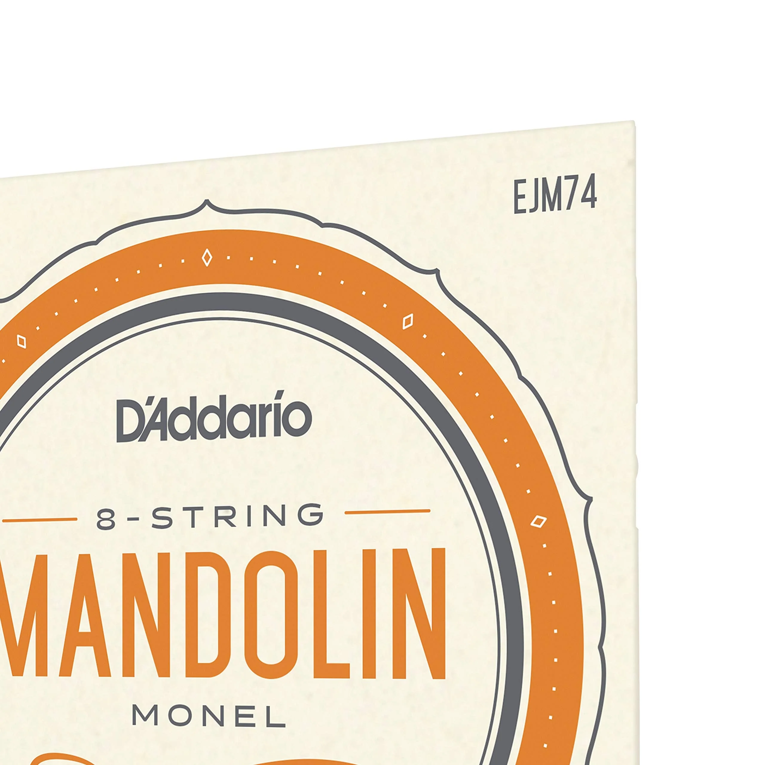 D'Addario Mandolin Monel Set, Medium, 11-40 (EJM74) - Image 4