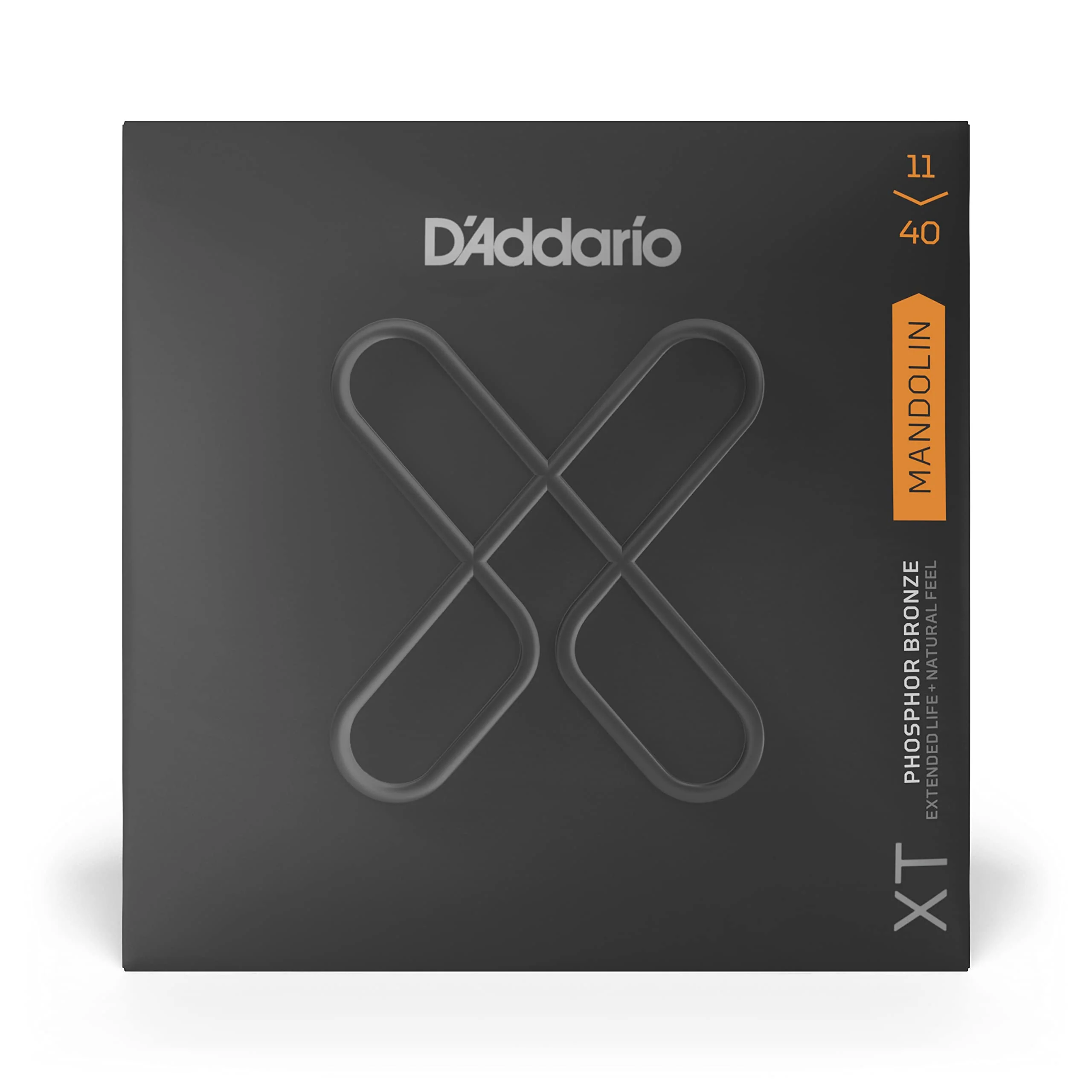 D'Addario Mandolin Strings - Coated Mandolin Strings - XT Phosphor Bronze - For 8 String Mandolin - Extended String Life with Natural Tone & Feel - XTM1140 - Medium, 11-40 - Image 2