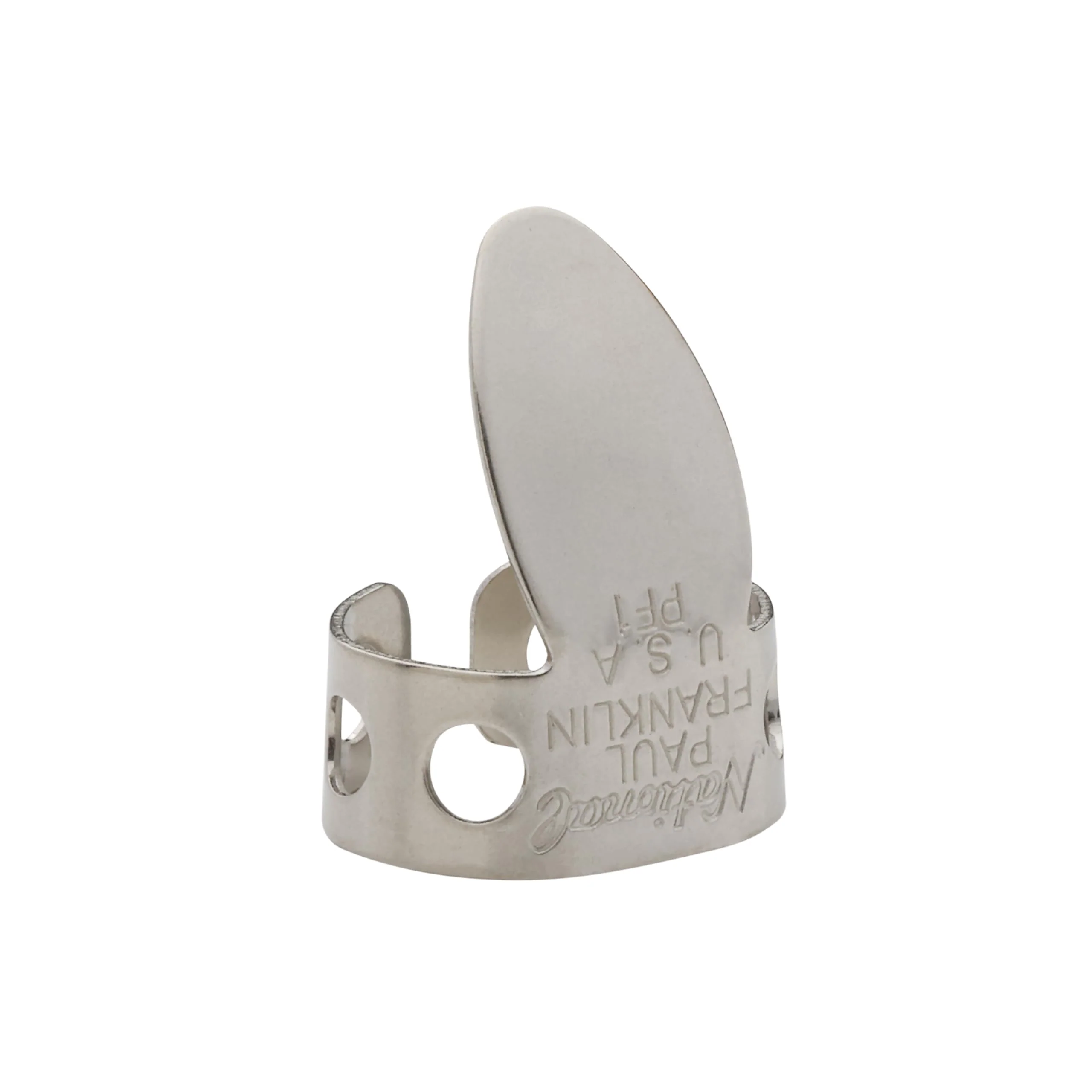 D'Addario Paul Franklin National Nickel Finger Picks - 4-pack - Image 3