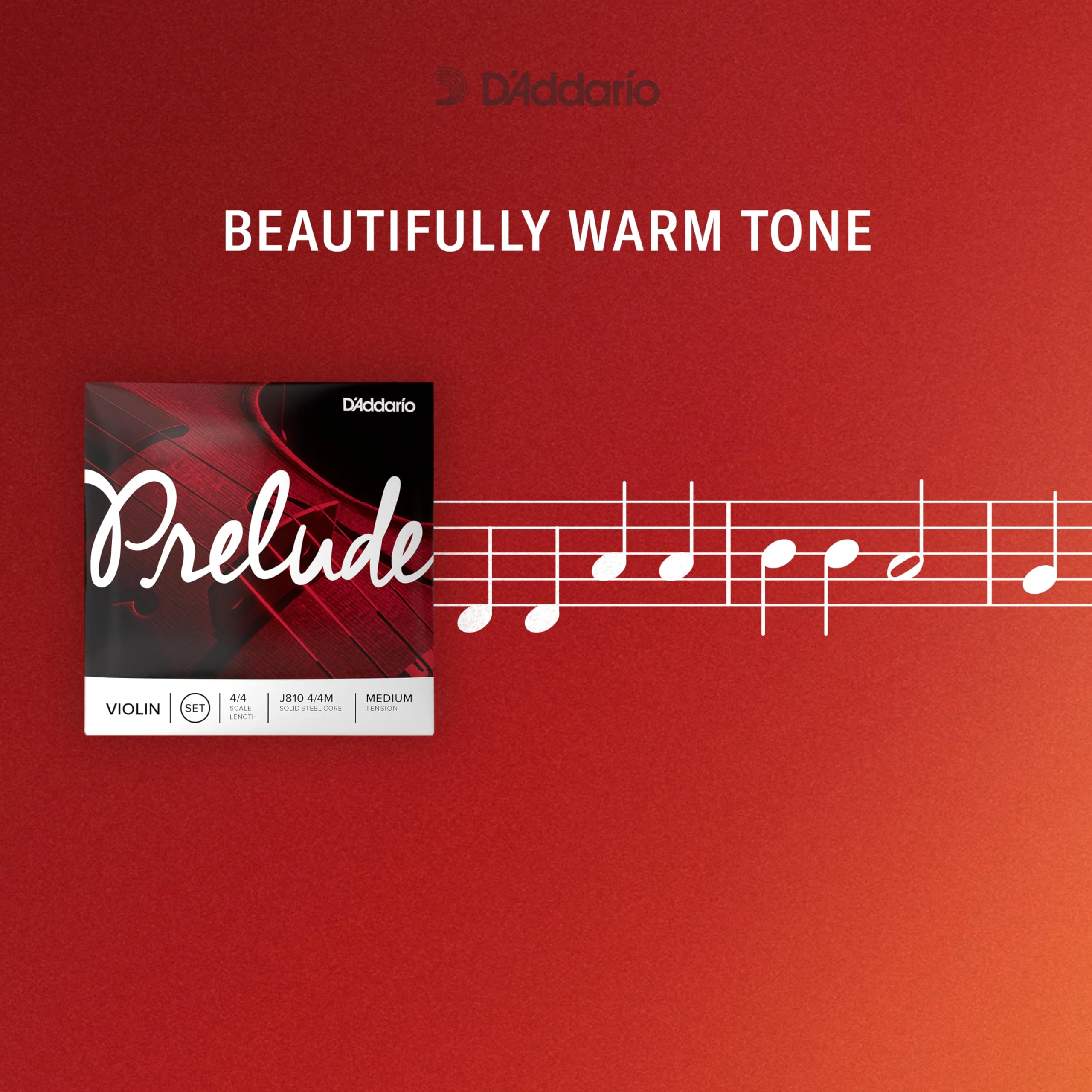 D'Addario Prelude Bass String Set, 1/2 Scale, Medium Tension Full Set - Image 5