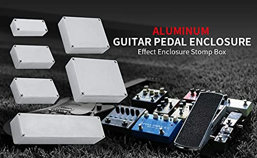 DaierTek 5pcs 1590B Guitar Pedal Enclosure Aluminum Diecast Stomp Box Case 112x61x32mm Toggle Switch Box - Image 6