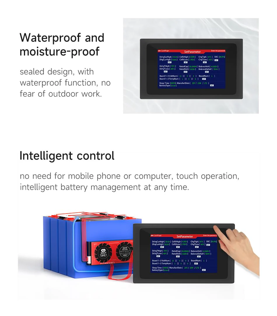 DALY Smart BMS Accessory 4.3" Touch Screen 4.3 inch touch display - Image 4