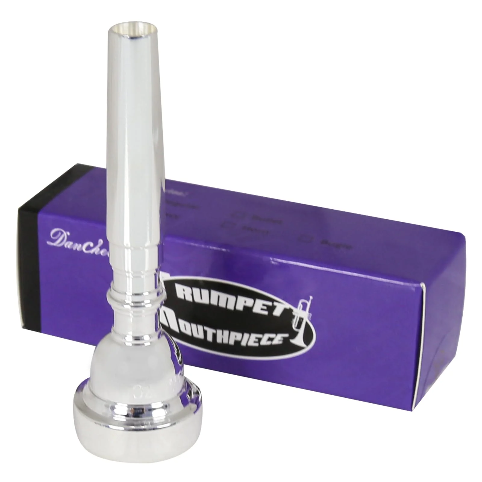 Danchet Silver Plated 7C Trumpet Mouthpiece - Trumpet Musical Instrument Accessories - For Beginners and Professionals.… 7C Silver Plated - Image 2