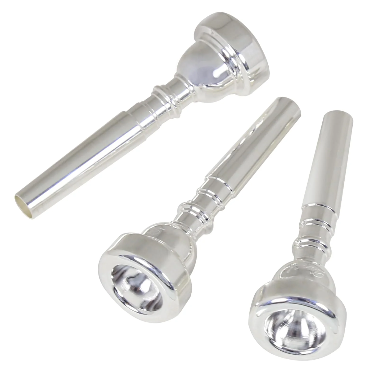 Danchet Silver Plated 7C Trumpet Mouthpiece - Trumpet Musical Instrument Accessories - For Beginners and Professionals.… 7C Silver Plated - Image 3