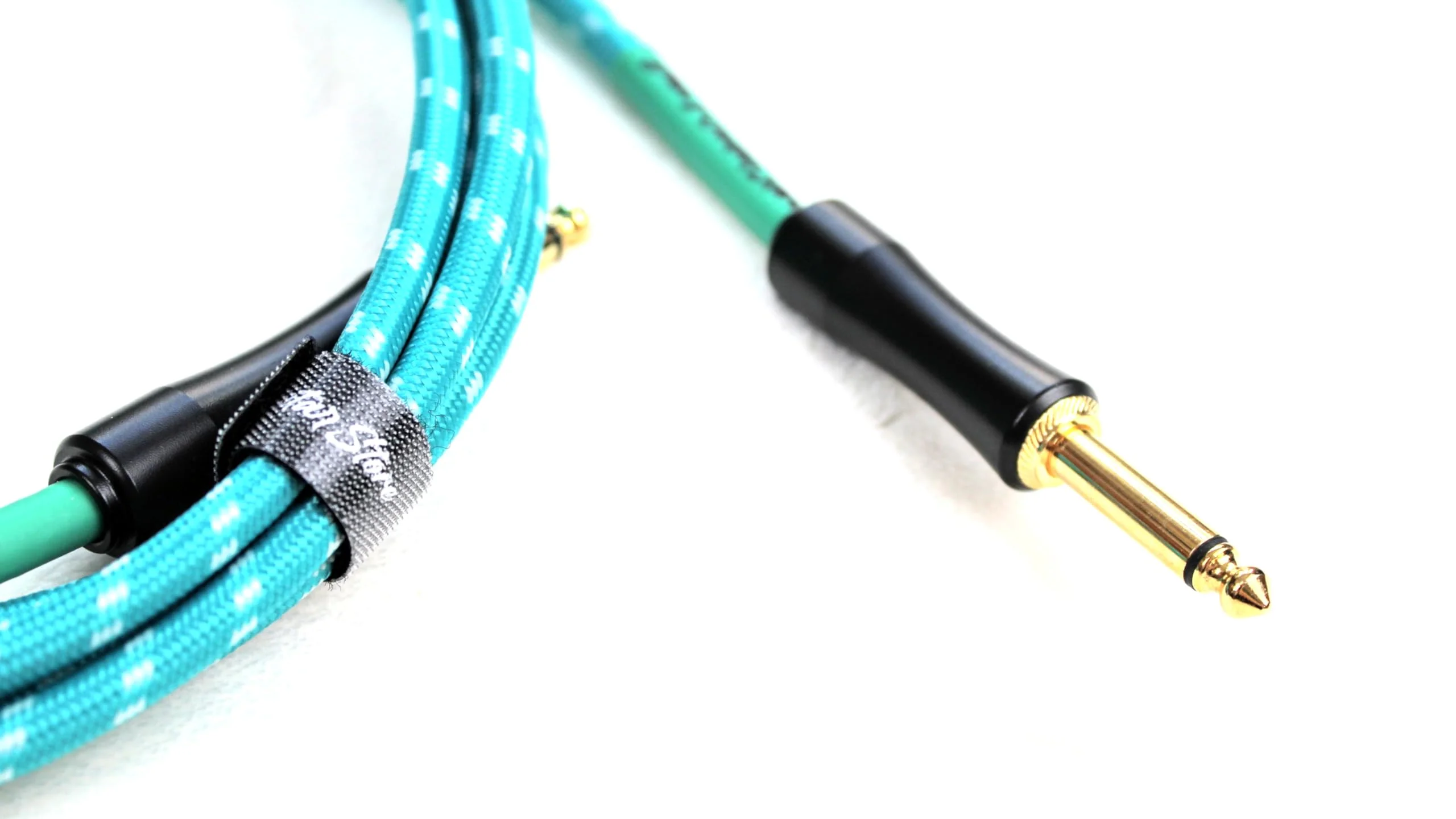 Dan's Guitar Store Instrument Cable (3m / 10ft Inline/Inline) 1/4 Jack 21AWG OFC 18k gold-plated self-silencing connector Precision Instrument Cable 3 Metre / 10 ft Inline / Inline - Image 5
