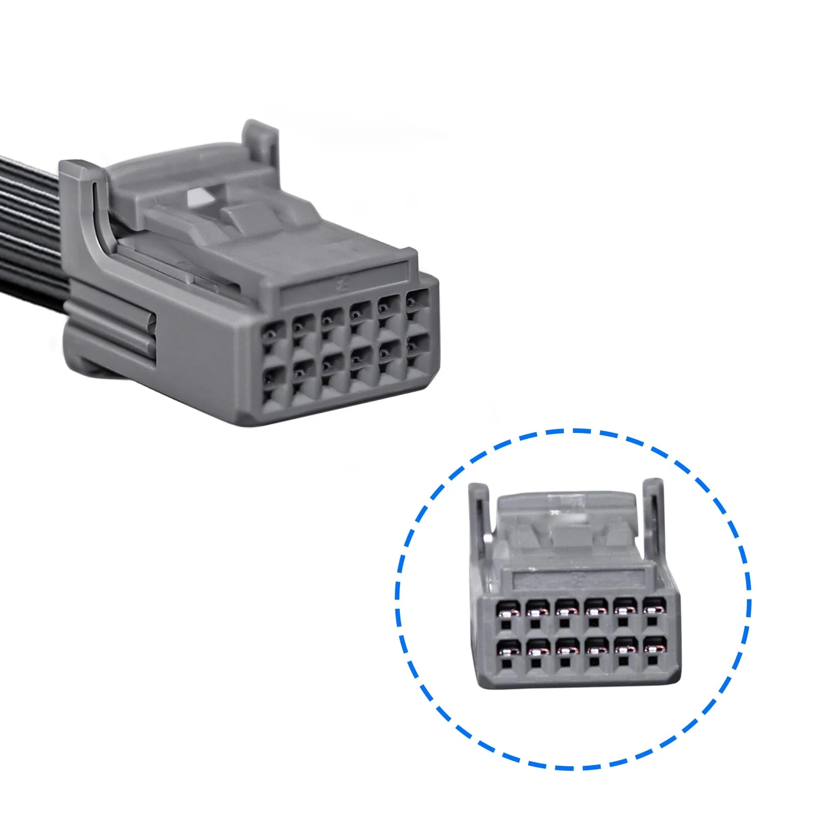Dashcam Power Adapter for Toyota/Lexus (12-Pin,Model C), –Lane Trace System Adapter, Compatible with RAV4 Highlander Tacoma 4Runner,Lexus NX RX & More. Fits Vehicles with TSS 2.5 Lane Assist Port - Image 7