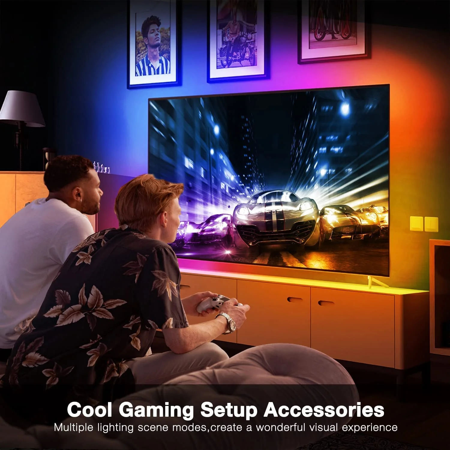 DAYBETTER Smart WiFi Led Lights 100ft, Tuya App Controlled Led Strip Lights, Work with Alexa and Google Assistant, Timer Schedule , Color Changing Led Lights for Bedroom Party Kitchen - Image 6