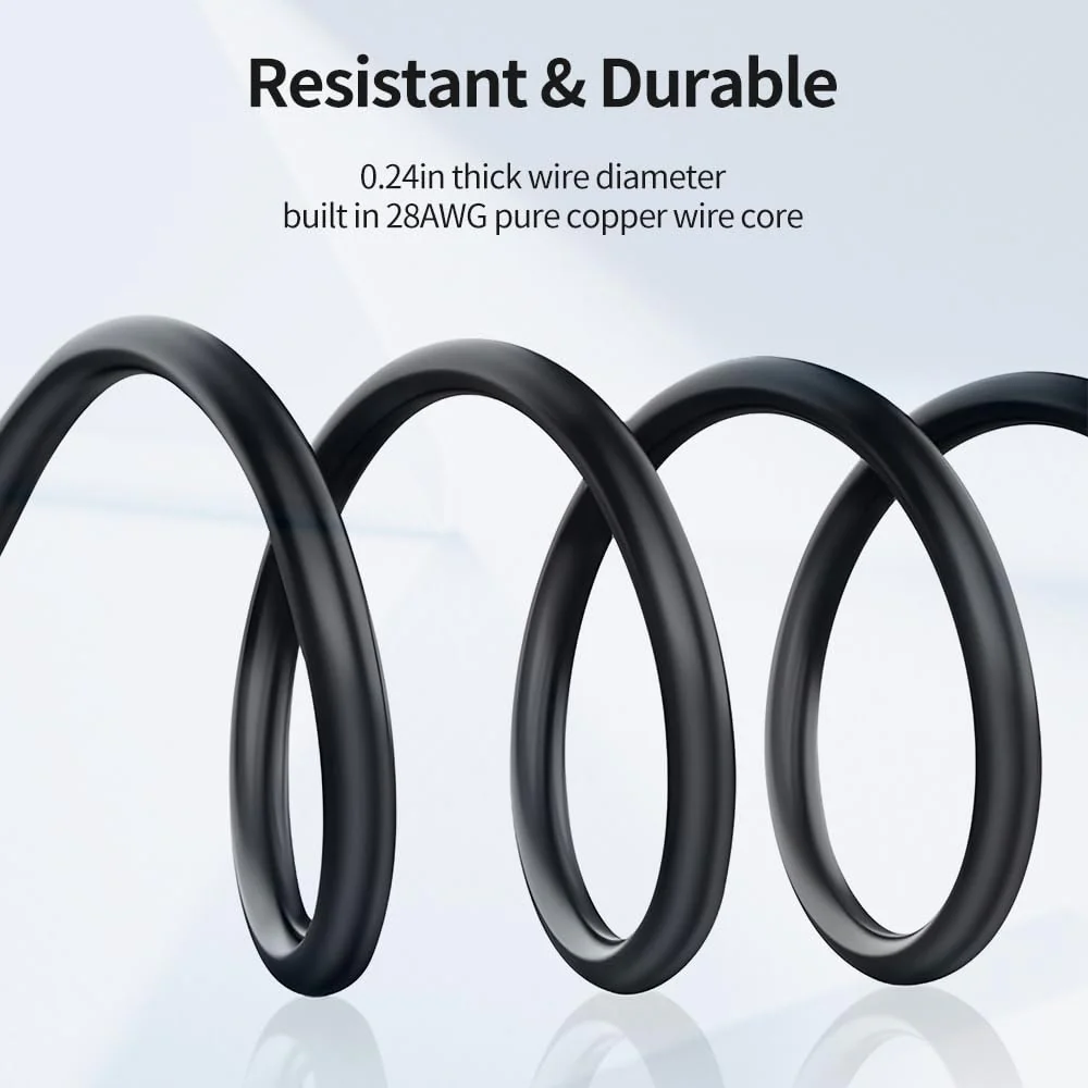 DB25 25 Pin 6.6 Feet(2 Meter) Two Row Straight Through Serial Cable, Double Shielded(Metal Braiding&AL-foil), Female to Male, Black, SC920S08FM 6.6 feet(2 meter) - Image 4