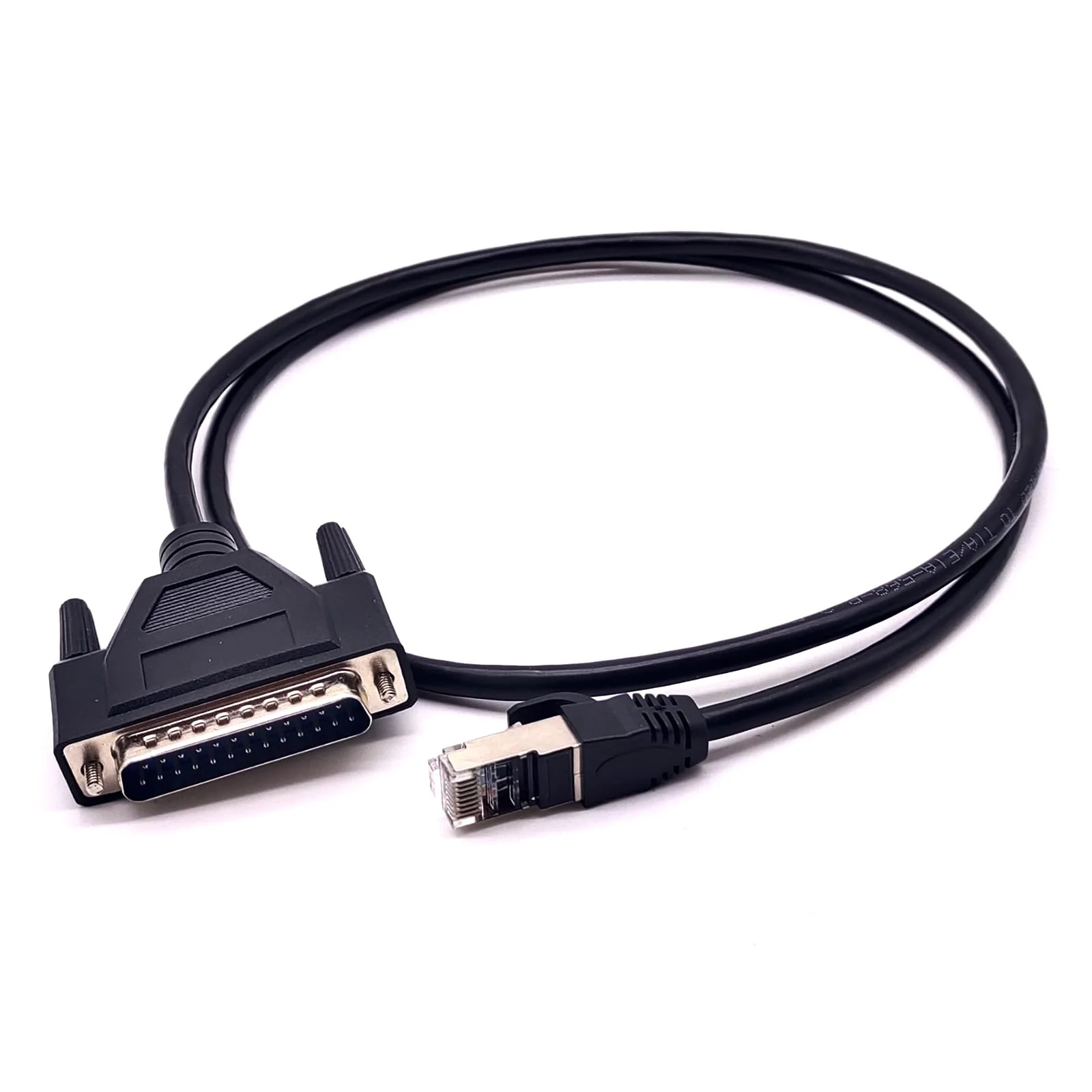 DB25 Male to RJ45 Male Ethernet Modem Console Cable 1Meter - Image 5