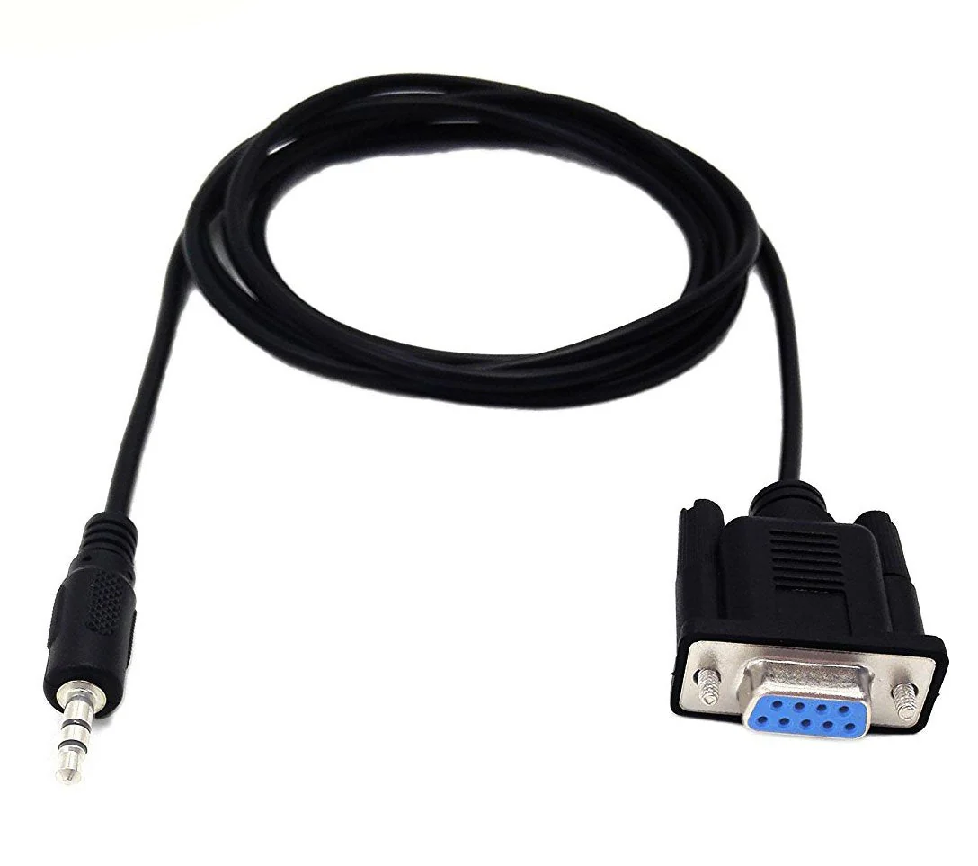 DB9 9 Pin Female to 3.5mm Male Plug Serial Cable RS232 to 1/8 inch Conversion Cable - 6FT/1.8M - Image 5
