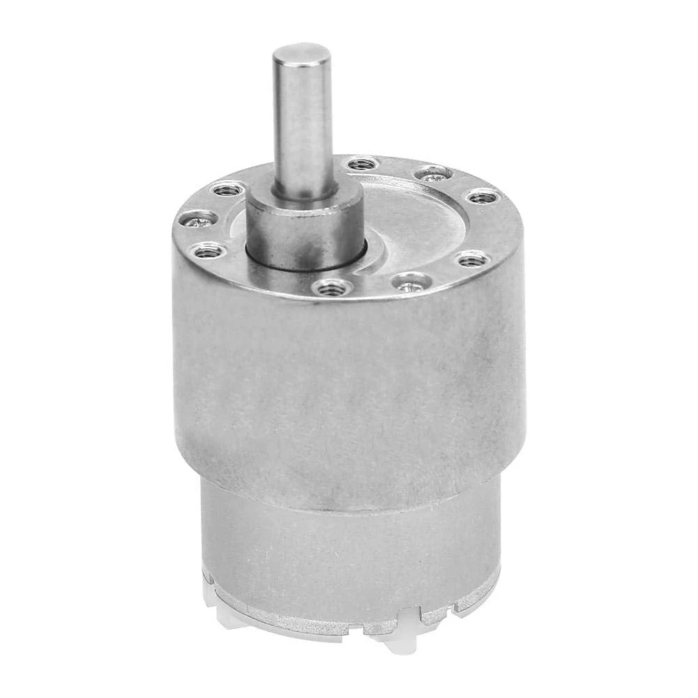 DC 12 V Gear Motor, Speed Reduction Motor, Toy Machines, Window Opener, DC Gear Motor, Automation Devices (12 V 100 rpm) 12 V 100 rpm - Image 2