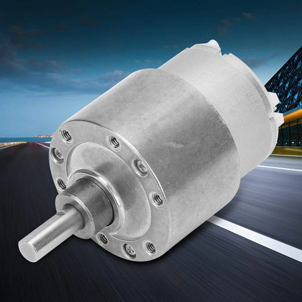 DC 12 V Gear Motor, Speed Reduction Motor, Toy Machines, Window Opener, DC Gear Motor, Automation Devices (12 V 100 rpm) 12 V 100 rpm - Image 6