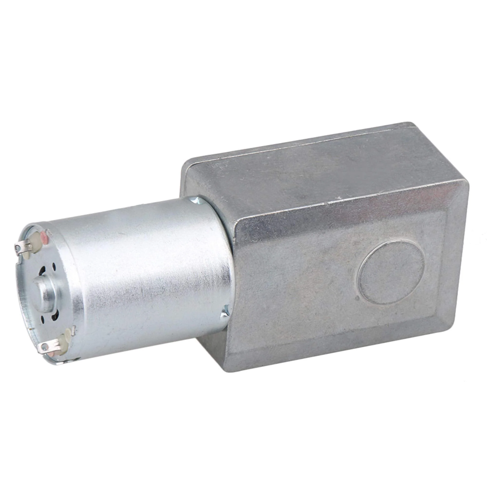 DC 12V 0.6RPM Square Low Speed High Torque Turbo Worm Geared Motor Right Angle Gear Motor - Image 3