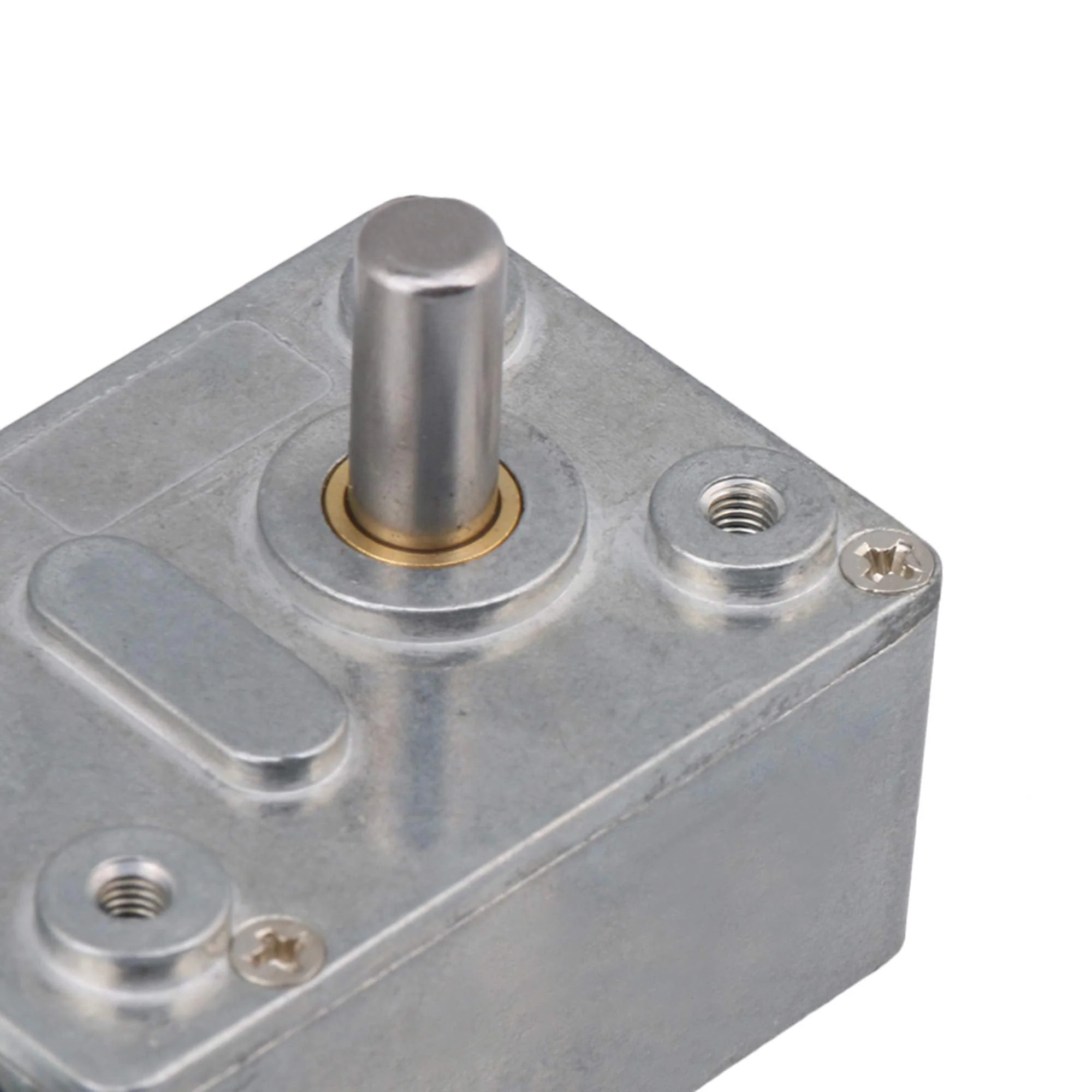 DC 12V 0.6RPM Square Low Speed High Torque Turbo Worm Geared Motor Right Angle Gear Motor - Image 4