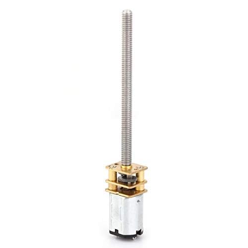 DC 12V Gear Motor, Ball Screw Motor, N20 Gear Motor, Lead Screw Speed Reduction Electric Motor M4 x 55 mm, 12 V, Ball Screw Accessories (150 rpm) - Image 7