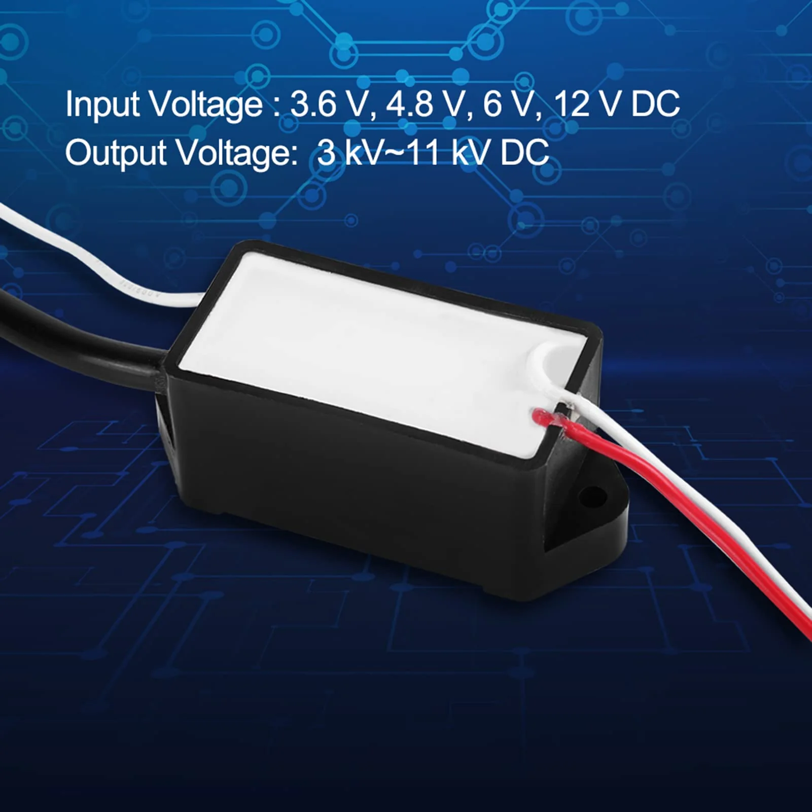DC 3.6-12V High Voltage Generator 3-11KV | Experiment Module for Arcs | Boost Converter with CE Certification - Image 5