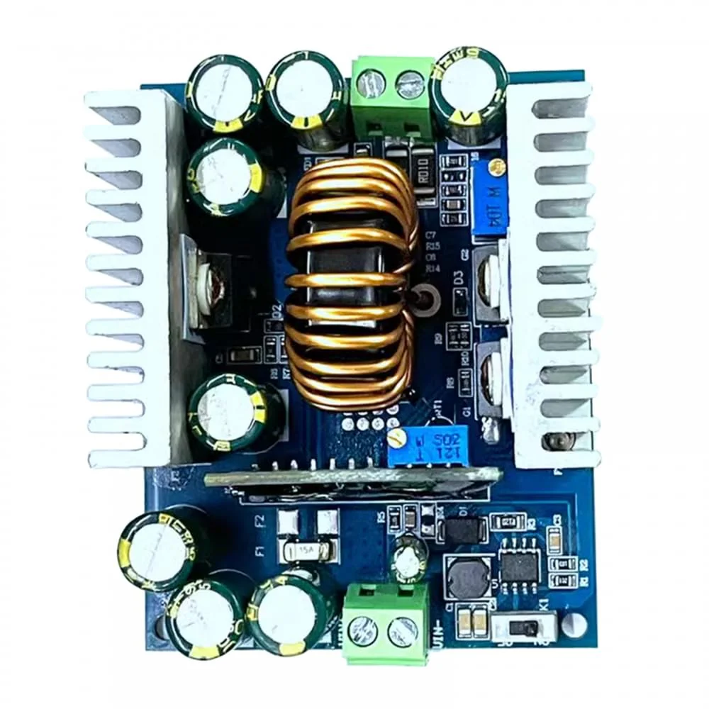 DC Buck CVCC Adjustable Power Module, 12-95V to 2-90V 15A 400W High-Power Adjustable Power Module Voltage Regulator Converter - Image 4