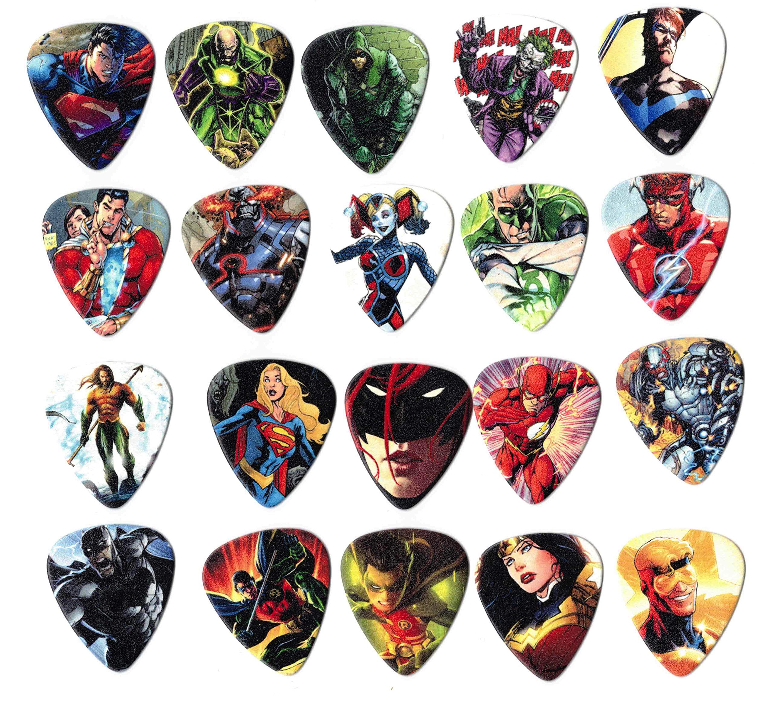 DC Comics Mega Guitar Picks (20 in a pack) - Image 2