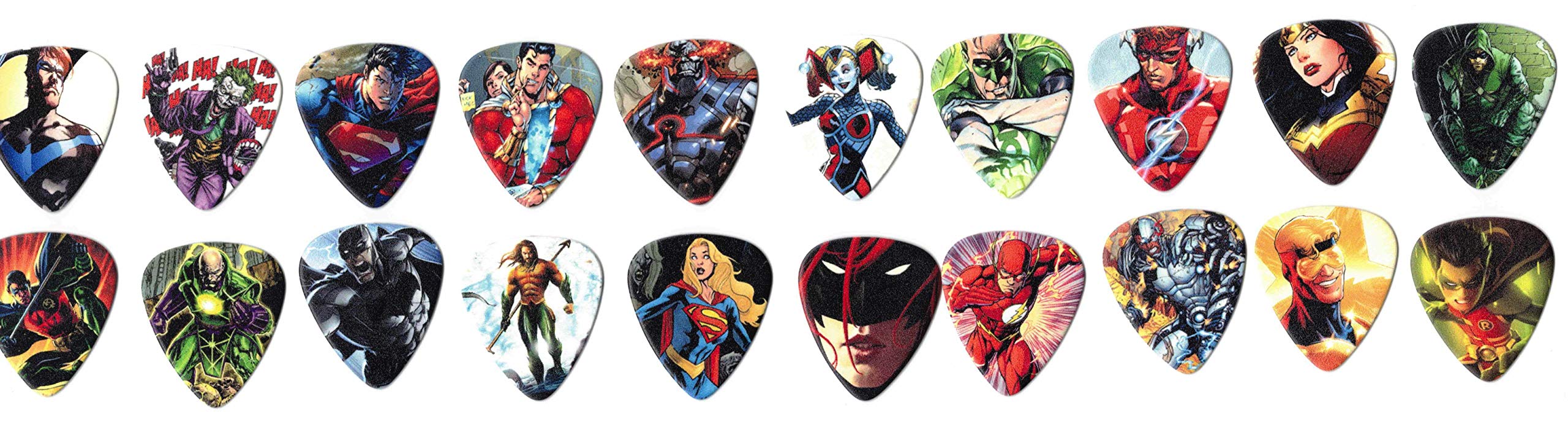 DC Comics Mega Guitar Picks (20 in a pack) - Image 3