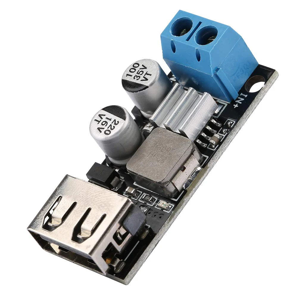 DC-DC Supply Voltage Converter 12V 24V 6V-32V to 5V QC3.0 USB Fast Charging - Image 8