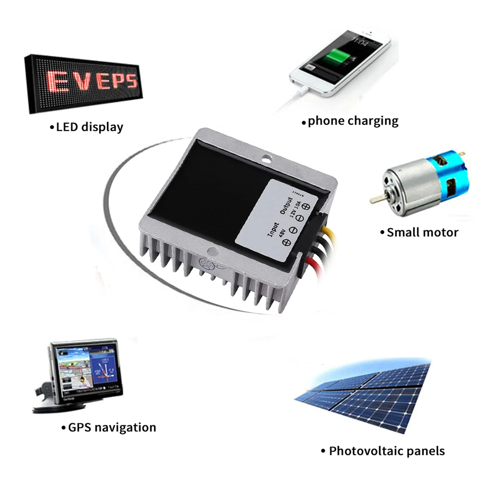 DC-DC Voltage Converter Buck Power Supply Module for Car Vehicle 48V to 12V 10A 120W - Image 6