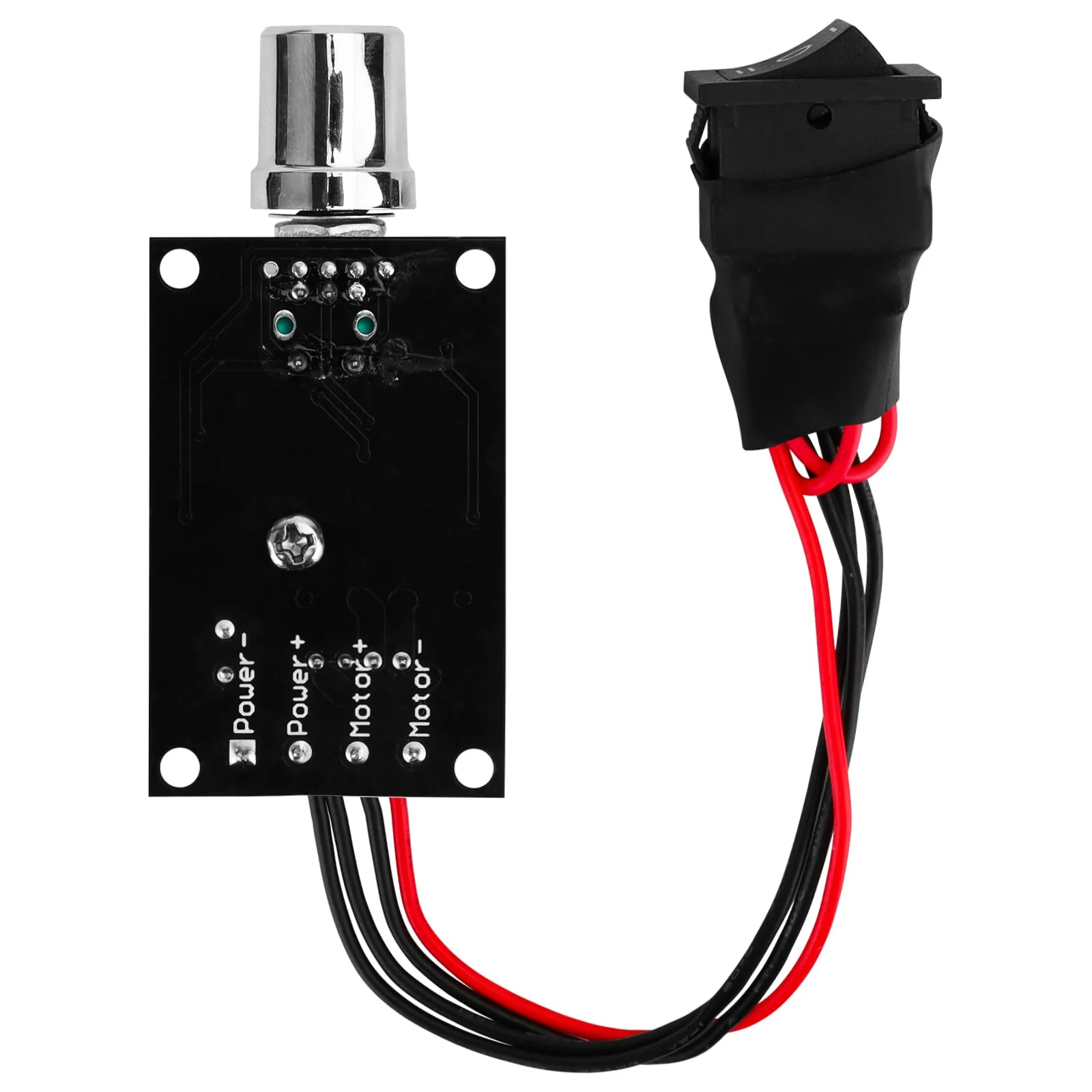 DC Motor Speed Controller - PWM 6V/12V/24V/28V/3A/80W Speed Adjustable Reversible Switch 1203BB DC Motor Driver for Fan, DC Motor, Fish Tank Oxygen Pumpt 6-28V 3A - Image 7