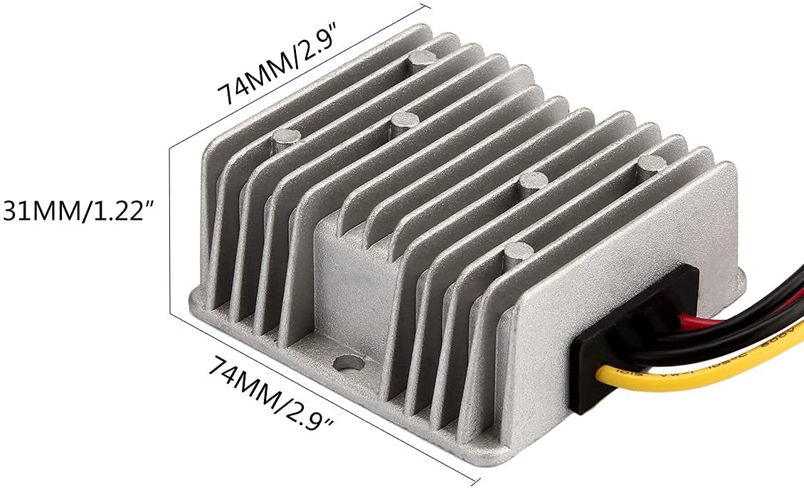 DC Voltage Converter Regulator, DC 12V Step-Up to 24V 10A 240W, Buck Transformer Waterproof 12V to 24V/10A - Image 5