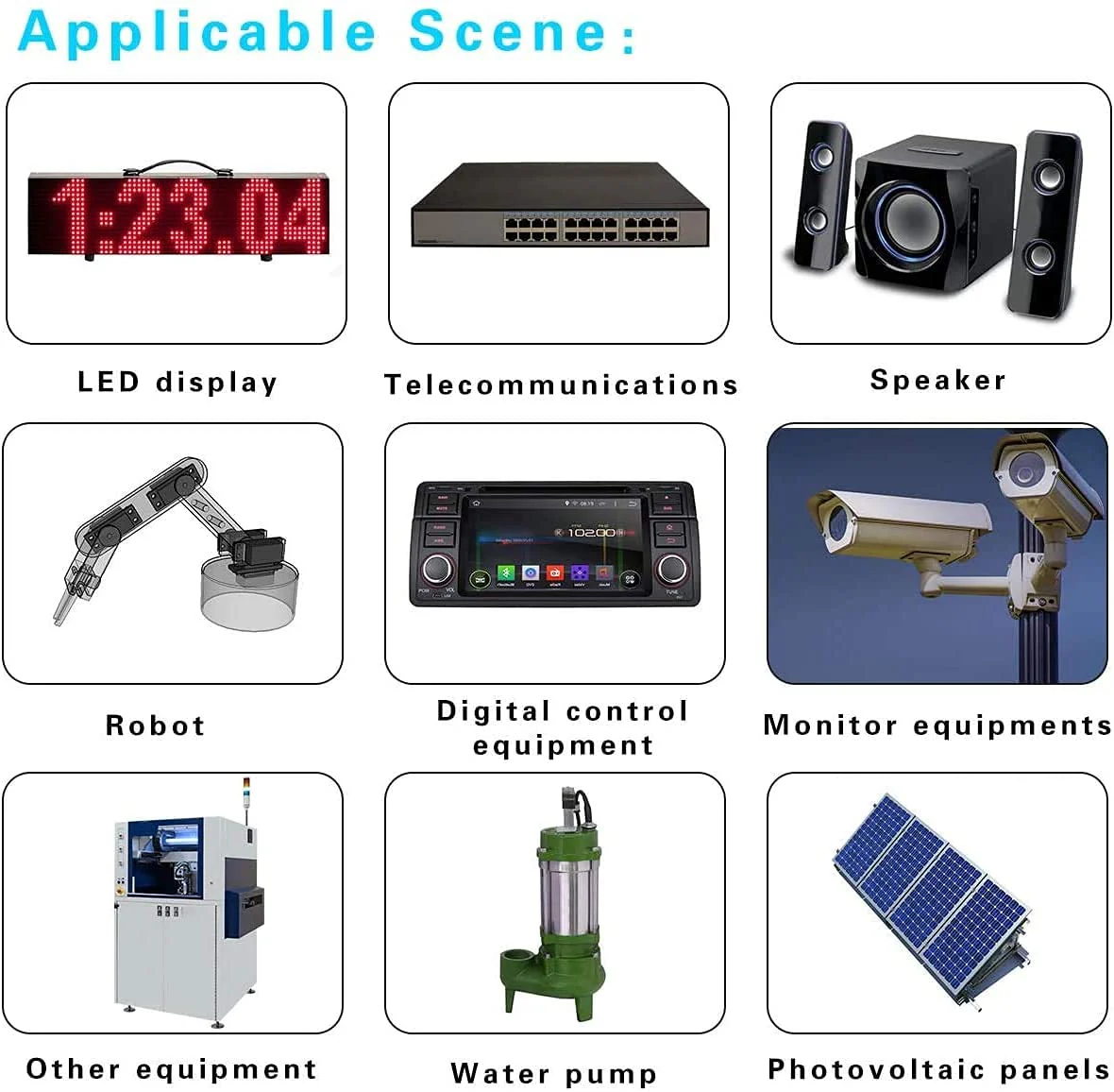DC Voltage Converter Regulator, DC 12V Step-Up to 24V 10A 240W, Buck Transformer Waterproof 12V to 24V/10A - Image 6