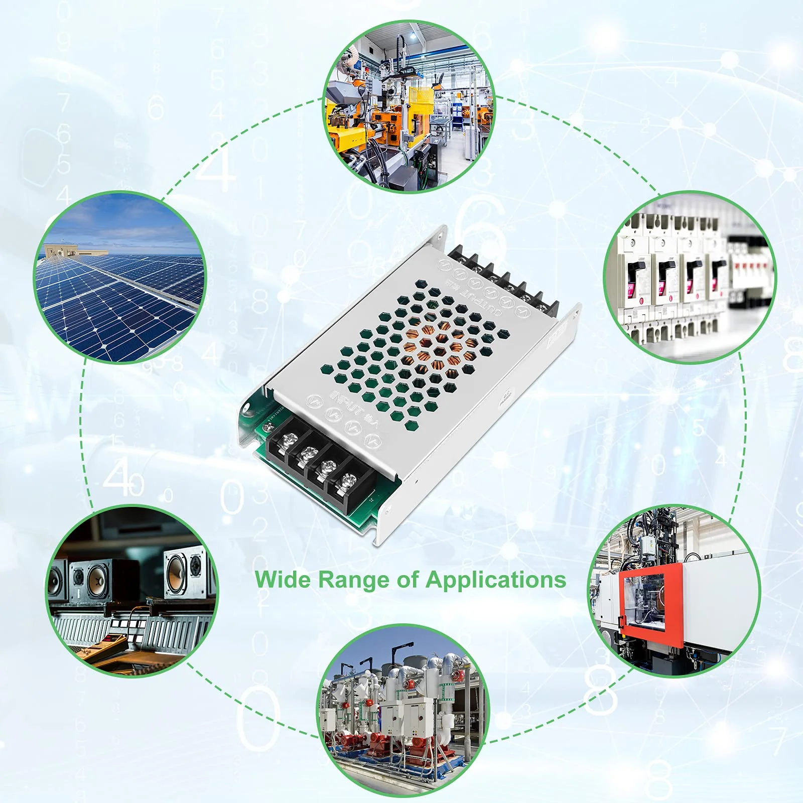 DC Voltage Regulator Buck Converter 12V 24V to 5V 30A 150W Step Down Reducer Power Converter Mini Module Transformer 12V/24V to 5V 30A - Image 7