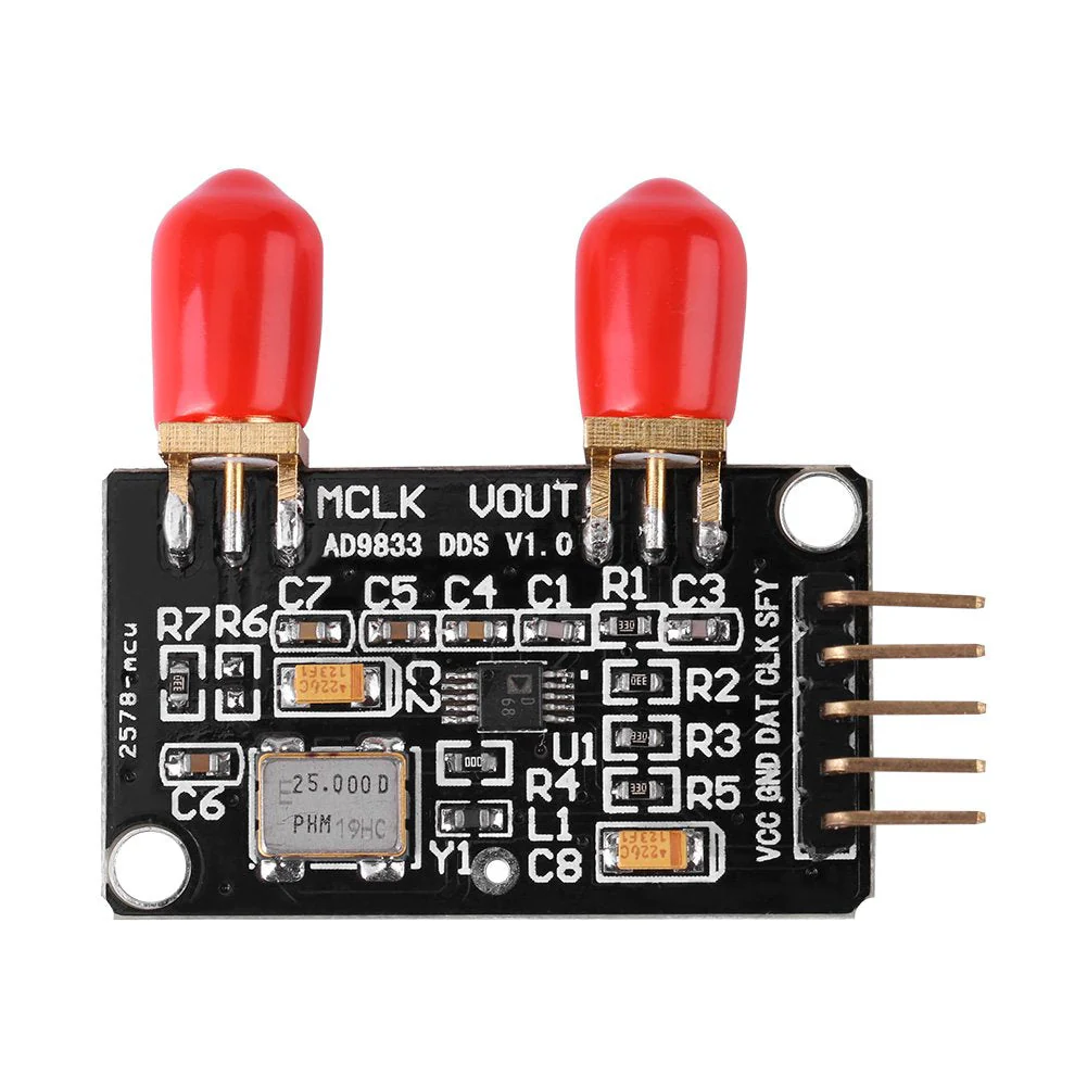DDS Signal Generator Module AD9833 0MHz to 12.5MHz Square/Triangle/Sine Power Supply: 2.3V to 5.5V - Image 8