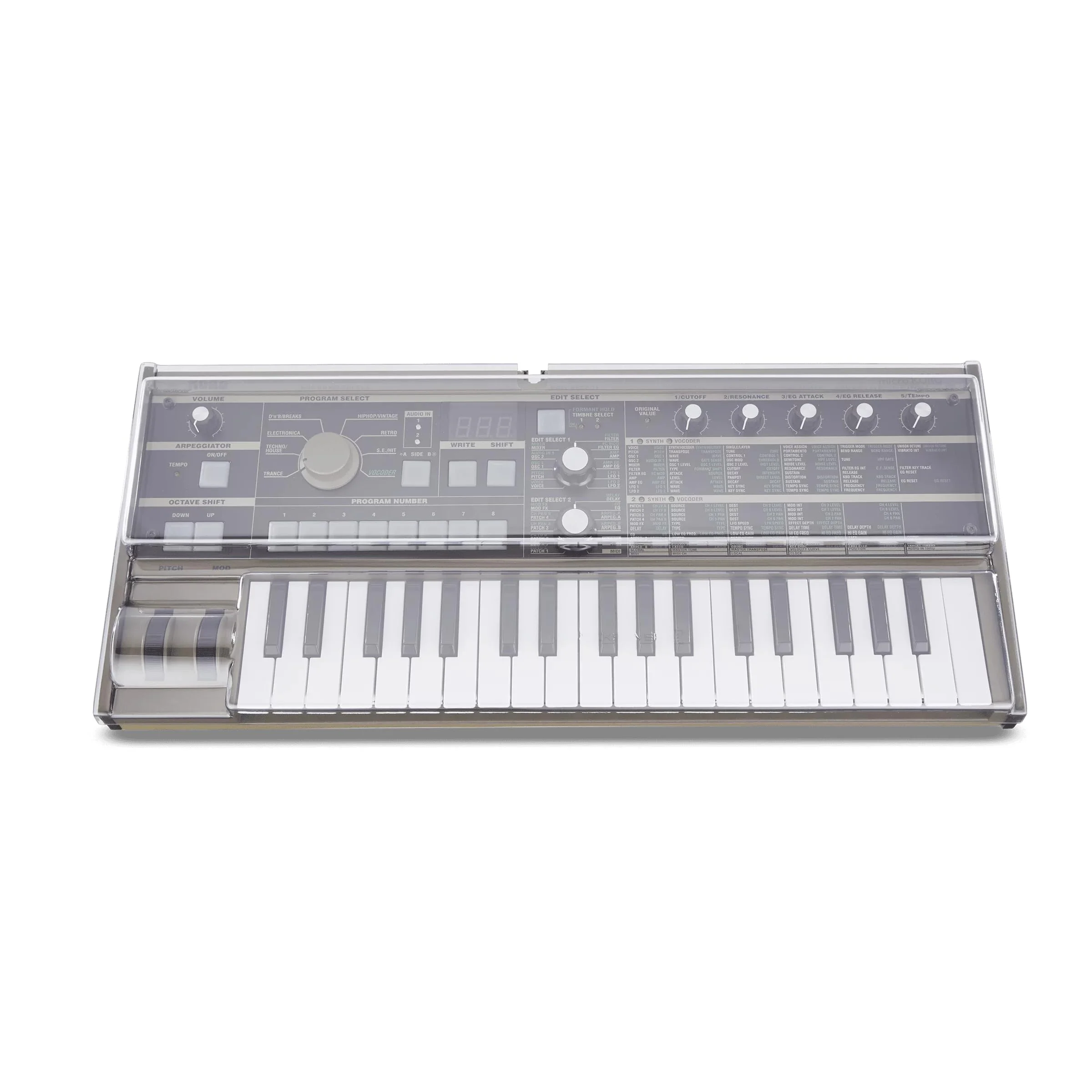 Decksaver Cover Compatible Microkorg S (DSLE-PC - Image 3