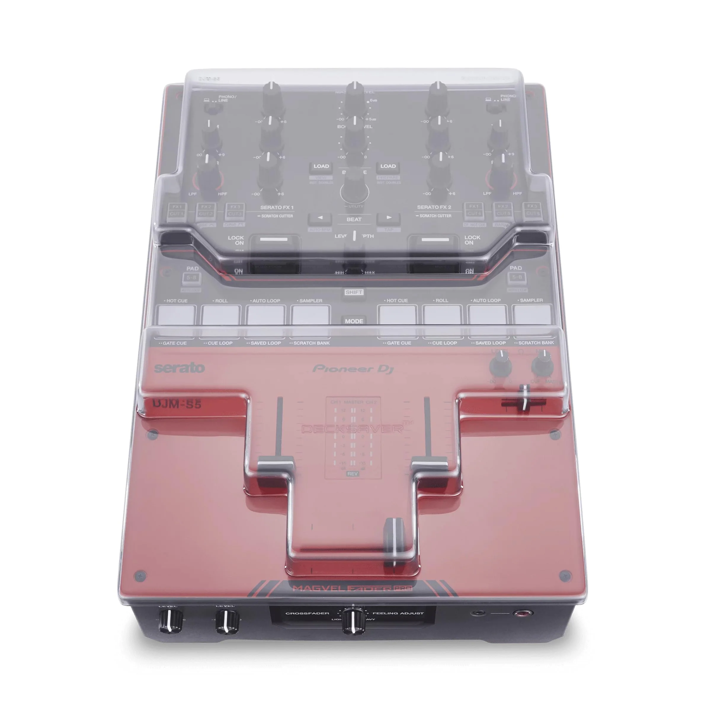 Decksaver Cover Compatible with DJM-S5 (DS-PC-DJMS5) - Image 2