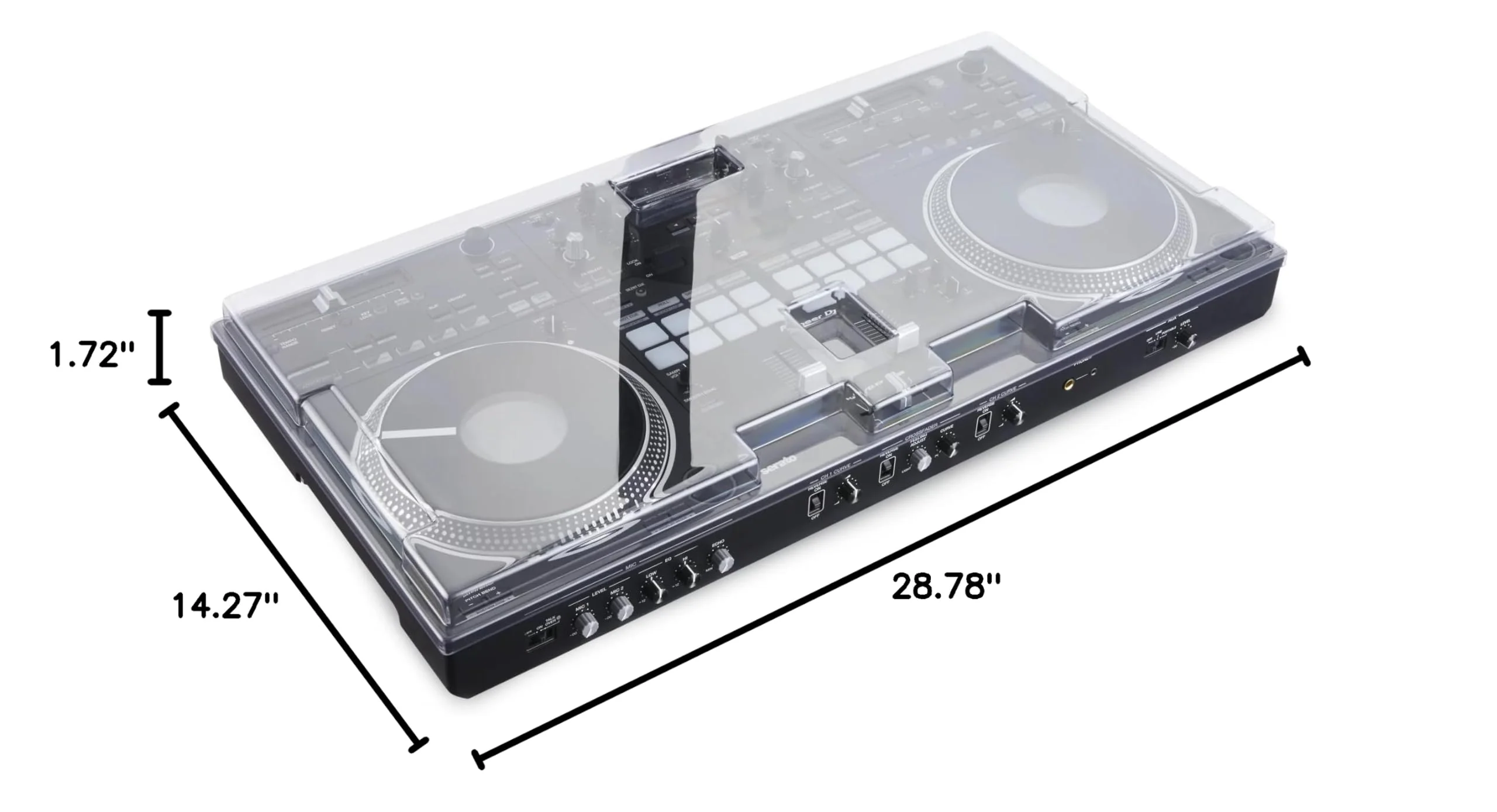 Decksaver Cover for Pioneer DJ DDJ-REV Series DDJ-REV1 - Image 7