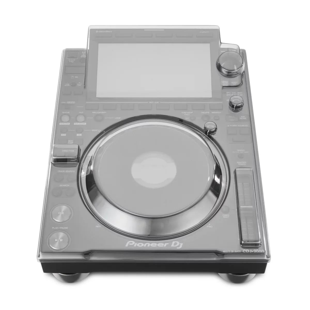 Decksaver DS-PC-CDJ3000 - Super Strong Polycarbonate Cover Compatible with Pioneer DJ CDJ-3000, CDJ Dust Cover, DJ Equipment Cover for Travel and Everyday Protection - Image 3
