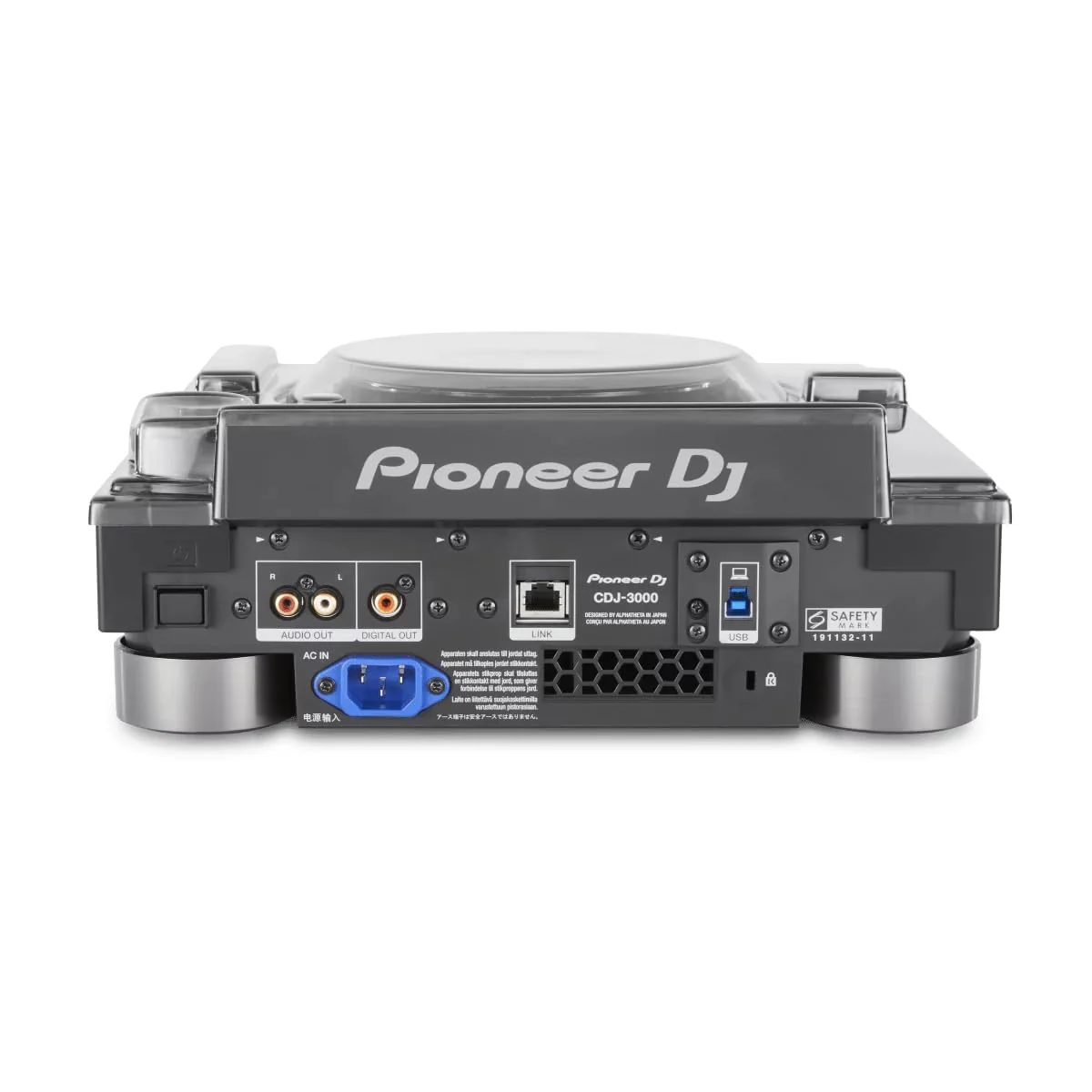 Decksaver DS-PC-CDJ3000 - Super Strong Polycarbonate Cover Compatible with Pioneer DJ CDJ-3000, CDJ Dust Cover, DJ Equipment Cover for Travel and Everyday Protection - Image 6