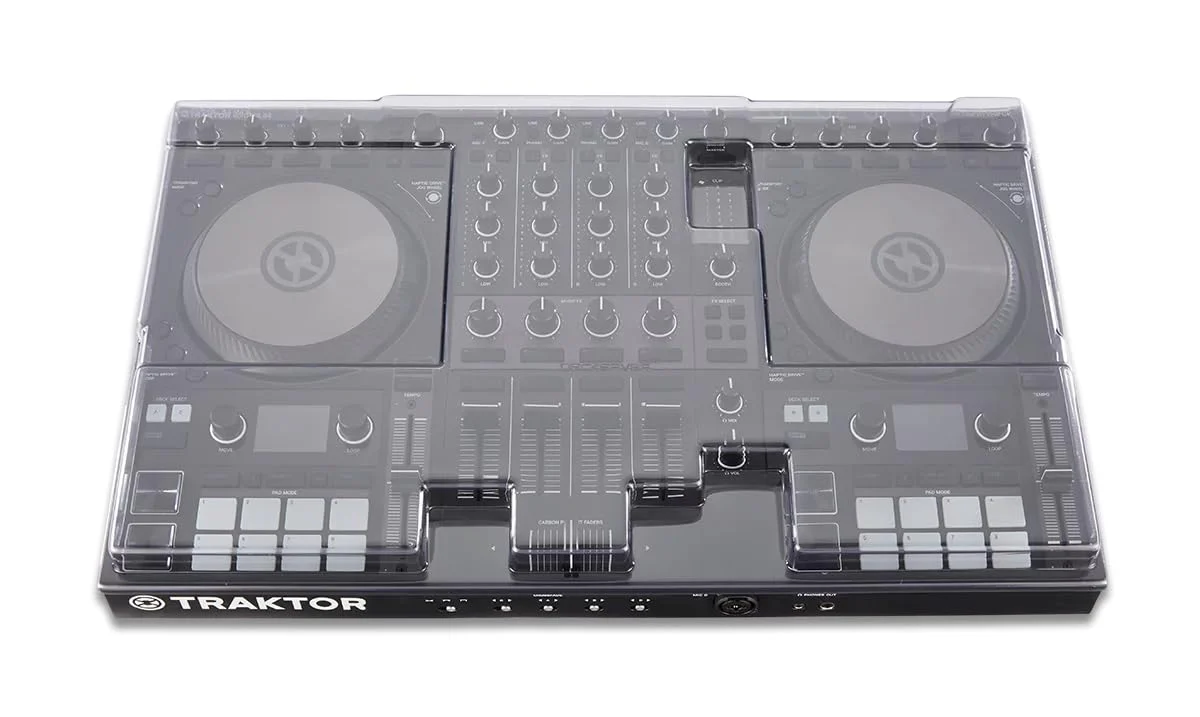 Decksaver Native Instruments Kontrol S4 Mk3 DJ Mixer Cover (DS-PC-KONTROLS4MK3) - Image 2