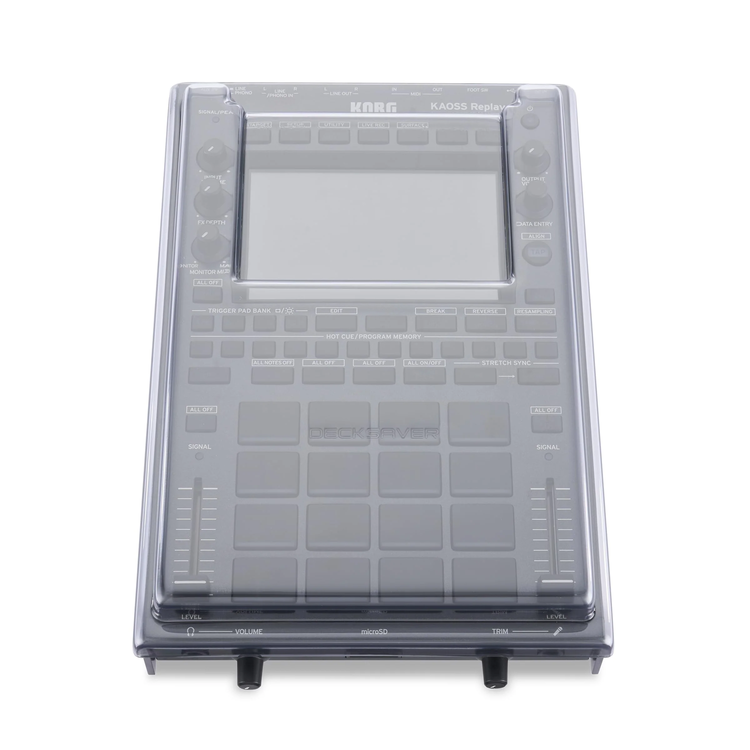 Decksaver Polycarbonate Cover Compatible with Korg Kaoss Replay - Image 3