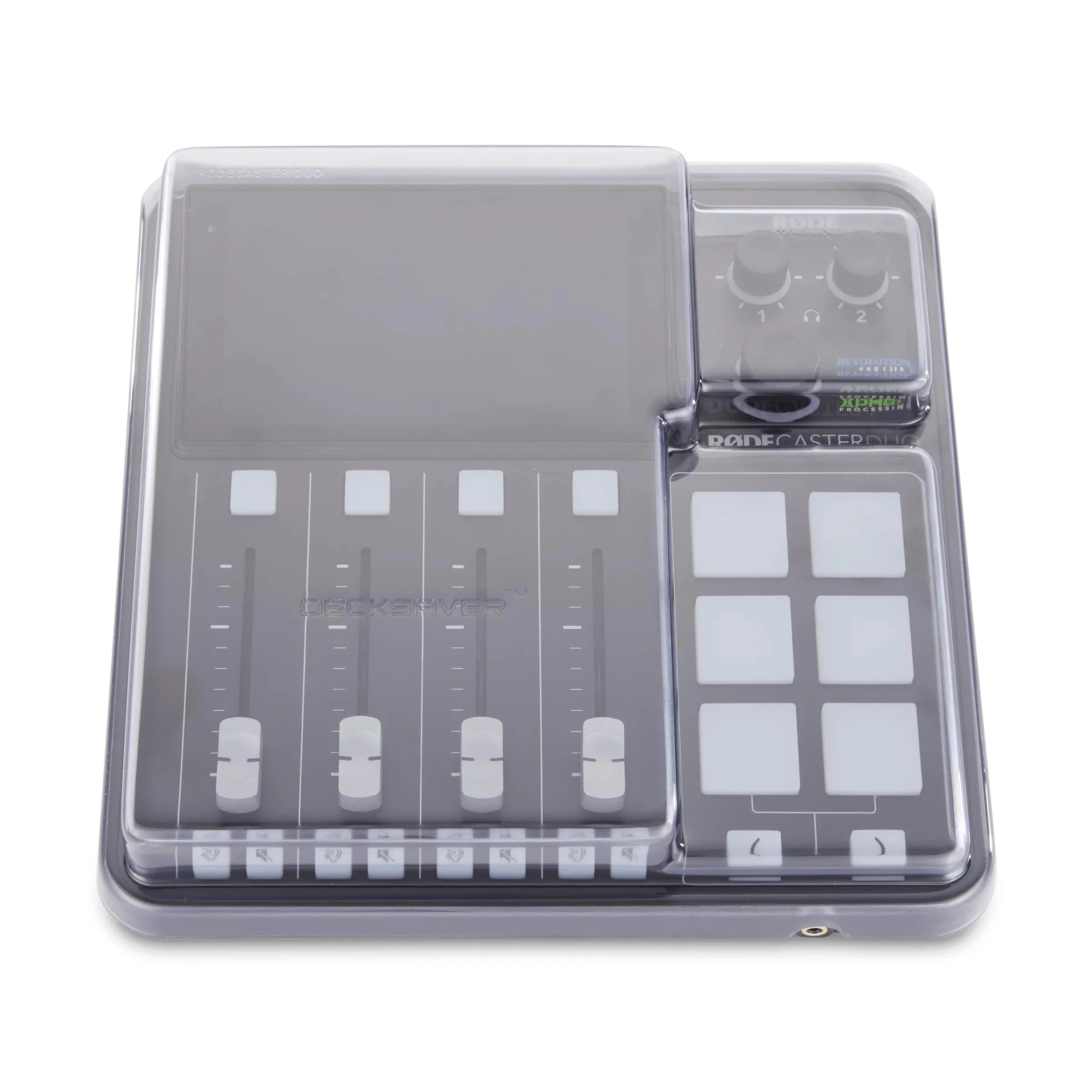 Decksaver Super Strong Polycarbonate Custom Fit Cover Compatible with Rodecaster Duo, Dust Cover for Travel and Everyday Protection - Image 3