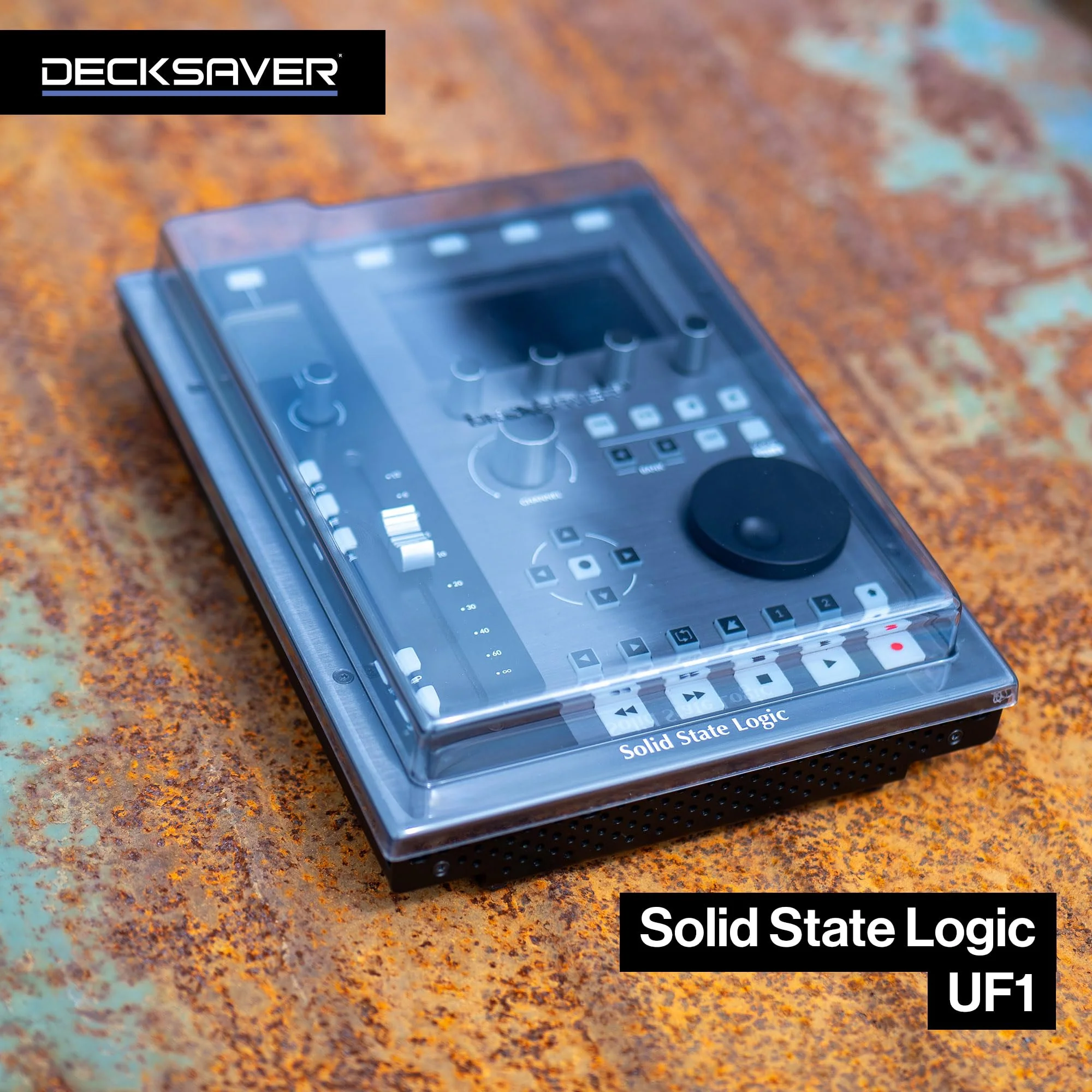 Decksaver Super Strong Polycarbonate Custom Fit Cover Compatible with Solid State Logic UF1 Controller, Equipment Dust Cover for Travel and Everyday Protection - Image 2