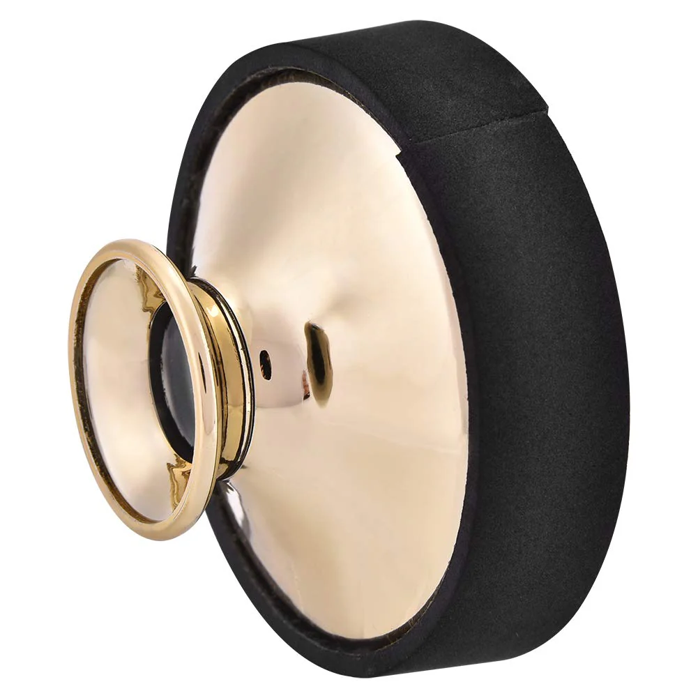 Decrease Sound Sax Practice Silencer Silencer Alto Saxophone Mute for Concert Golden - Image 4