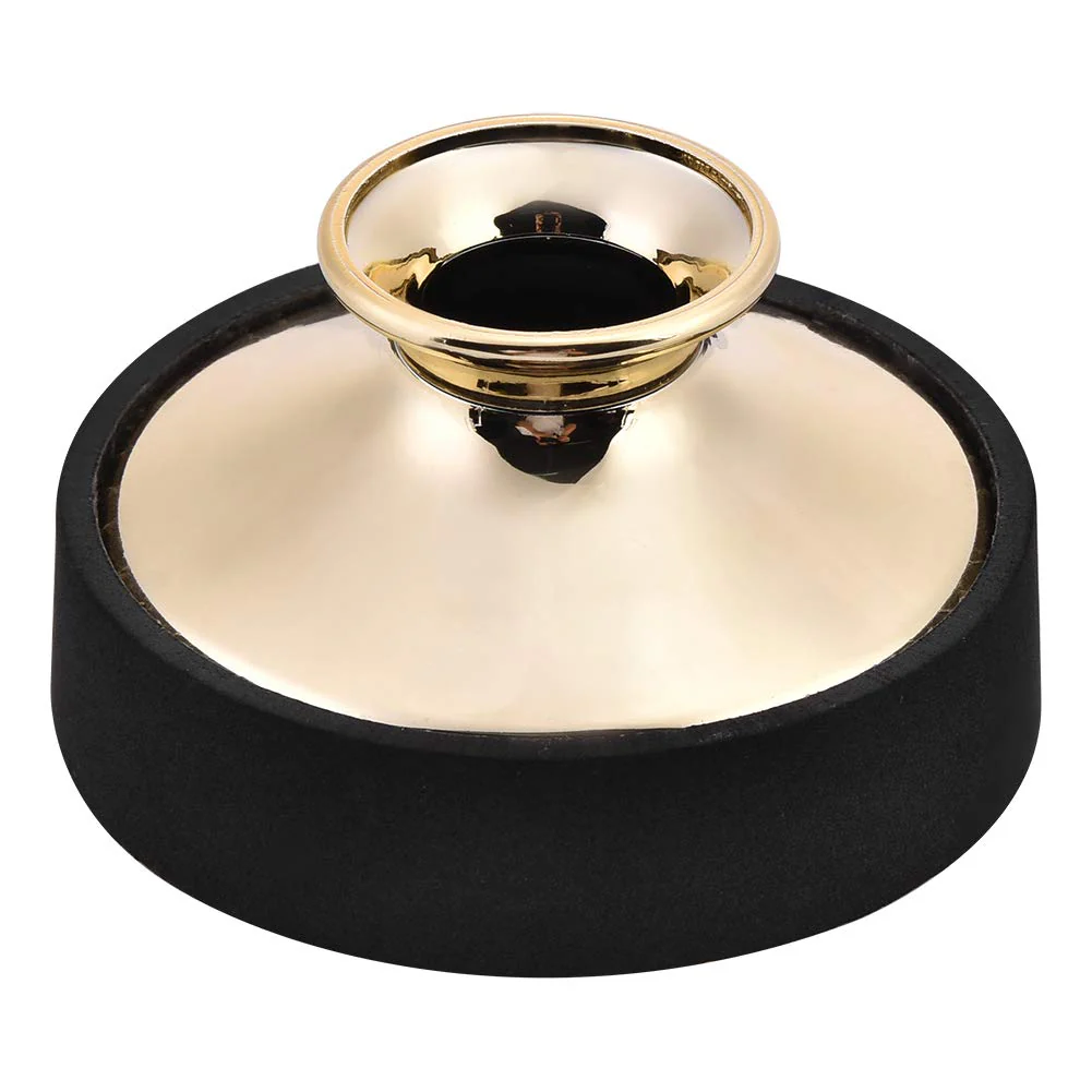 Decrease Sound Sax Practice Silencer Silencer Alto Saxophone Mute for Concert Golden - Image 6