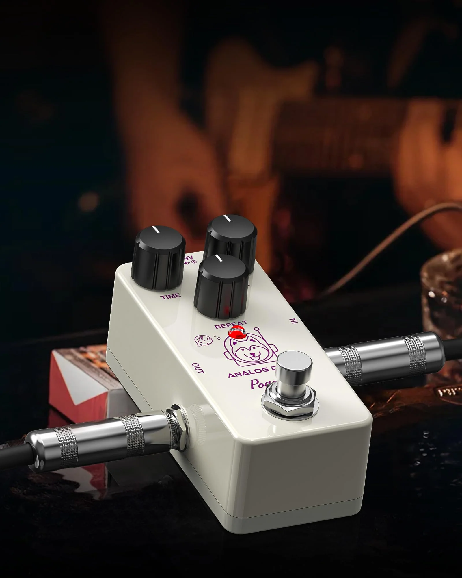 Delay Pedal, Delay Pedals for Electric Guitar, Analog Delay Guitar Pedal, DC 9V True Bypass, Mini Delay Pedal - Image 7