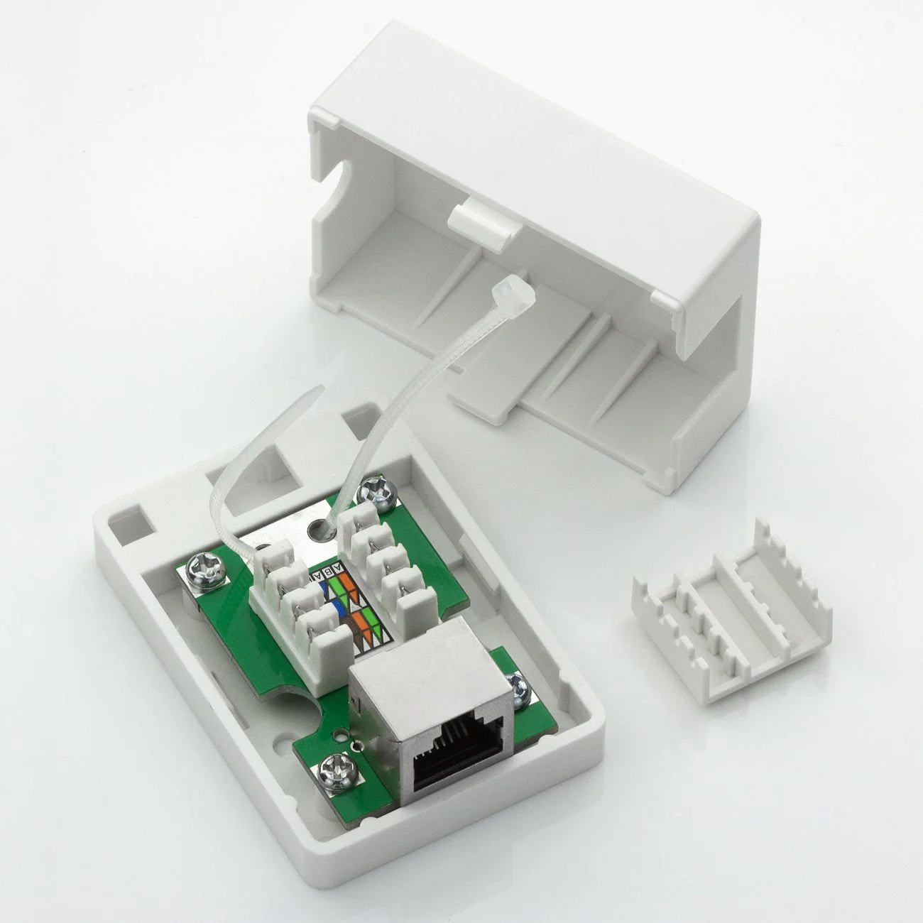 deleyCON Network Sockets 5 Stück - 1x RJ45 Buchse - Image 5