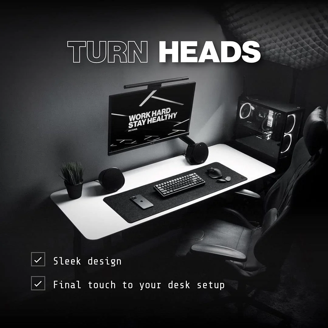 DELTAHUB Carpio 2.0 - Right-Handed Truly Ergonomic Wrist Rest for Mouse, Carpal Tunnel Support, Pain Relief, Anti-Fatigue, Easy Glide, Sleek, Office, Computer, Laptop, Gaming - Large, Black Right - Black - Image 6