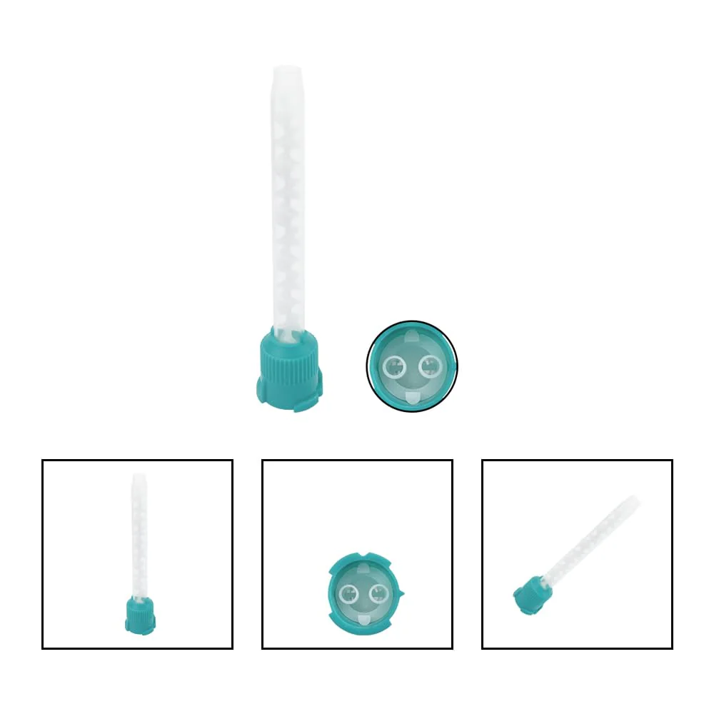 Dental Impression Mixing Tips, YOUYA DENTAL 50pcs Dental Intra Oral Tips for Dentistry Materials Mixing Tube Disposable Silicone Rubber Head Lab Products - Green 50Pcs NT7002-Green - Image 10